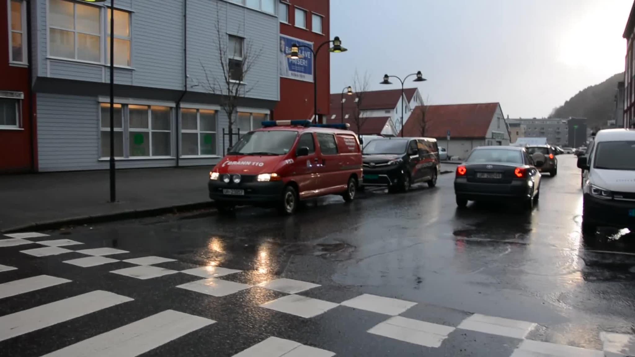 Stormflo Måløy rådhuset