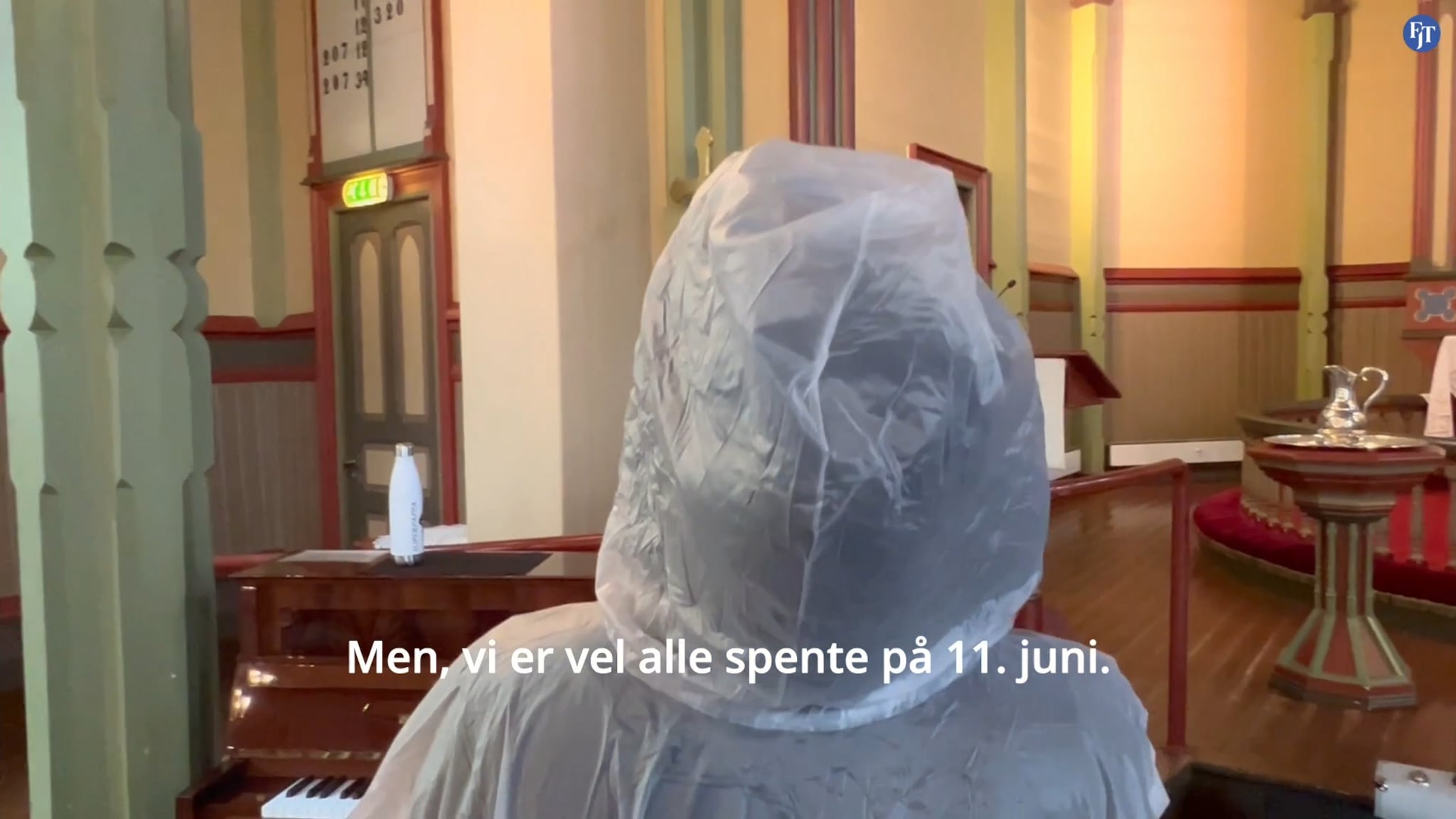 «Eg er så nervøs at eg trur eg spyr!»