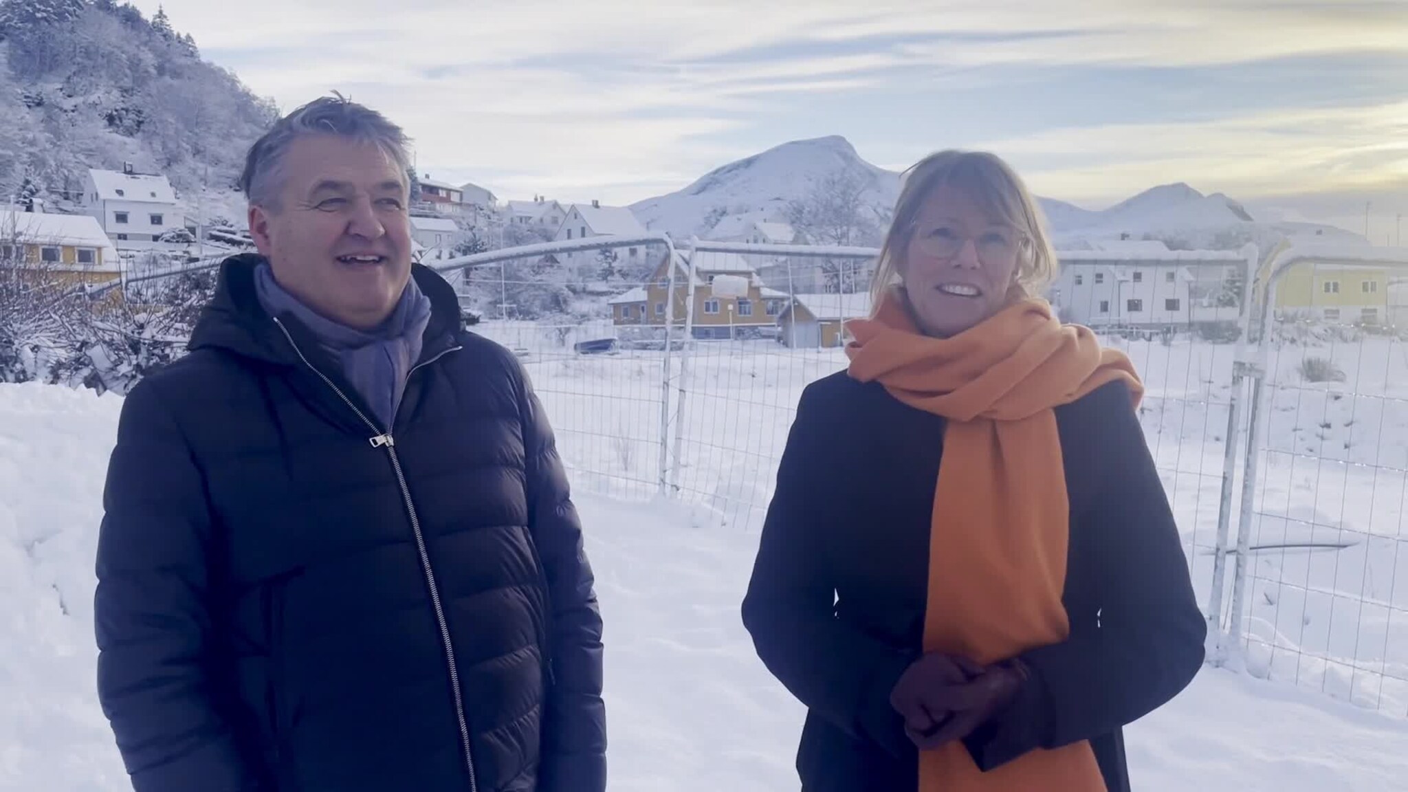 Rasmus Sandnes og Sara Forselius