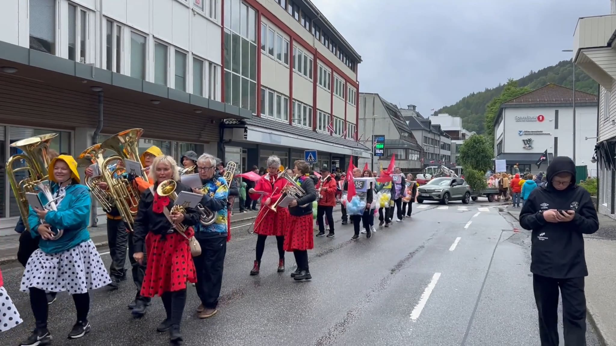 Opptoget under Måløydagene 27. til 29. juni 2025