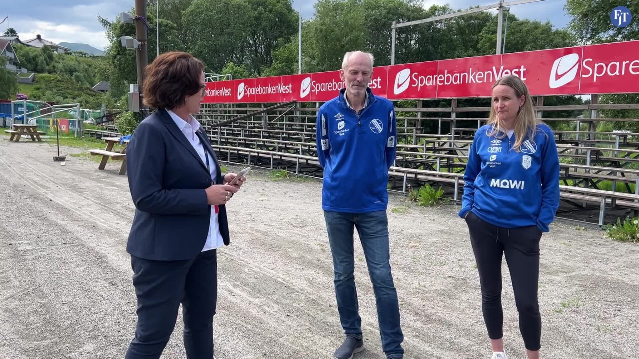 Stilte opp med viktige midlar som vil bidra til å få idrettslaget sitt utstyr under tak