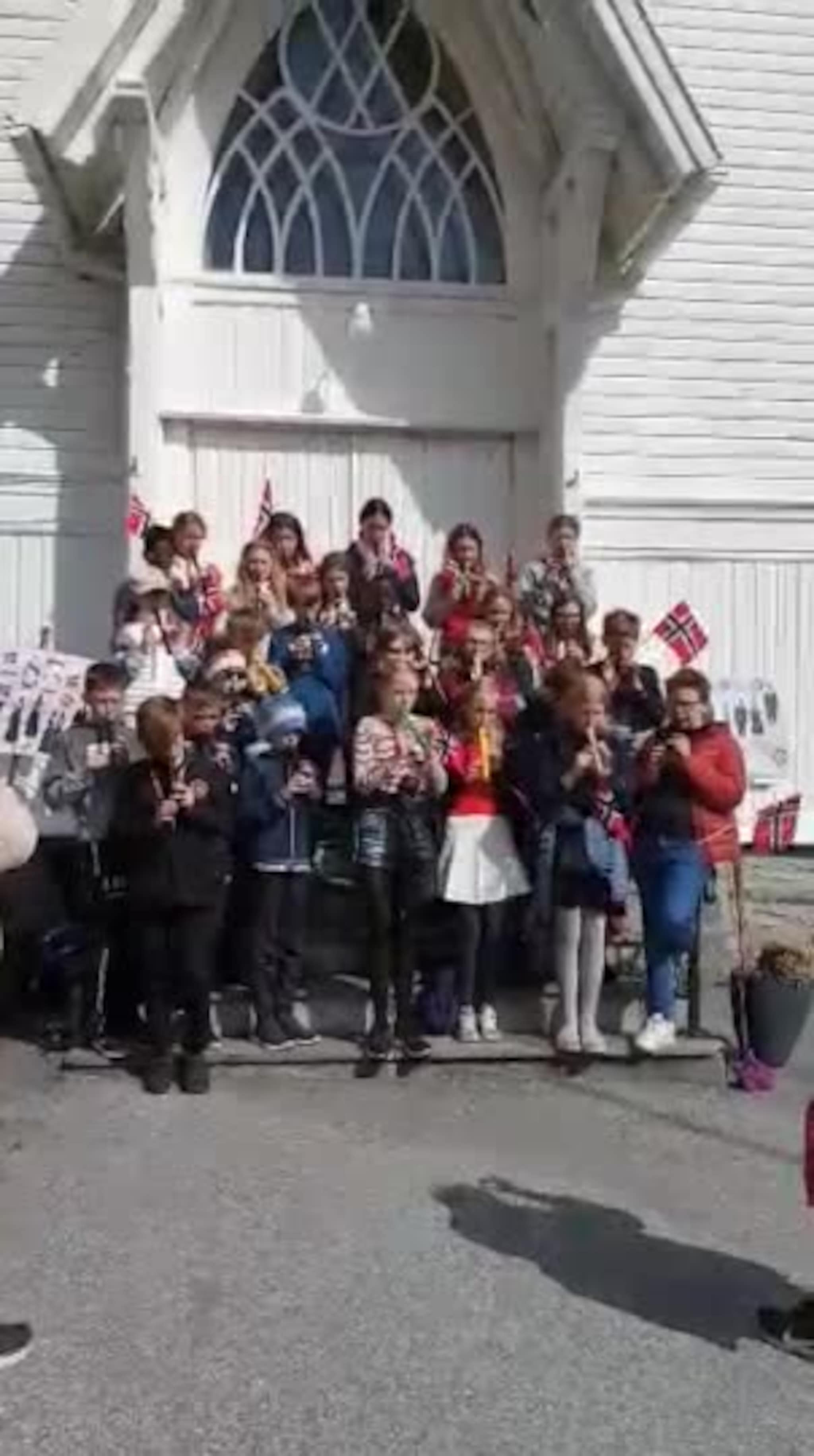 6. klasse på Skram skole.