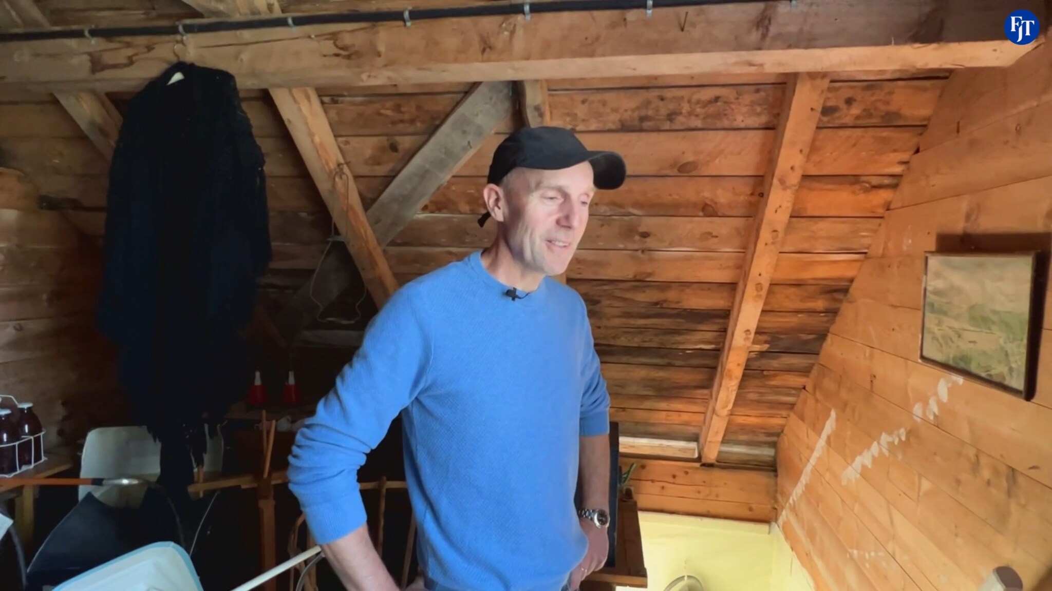 På loftet i dette bedehuset er der noko heilt spesielt