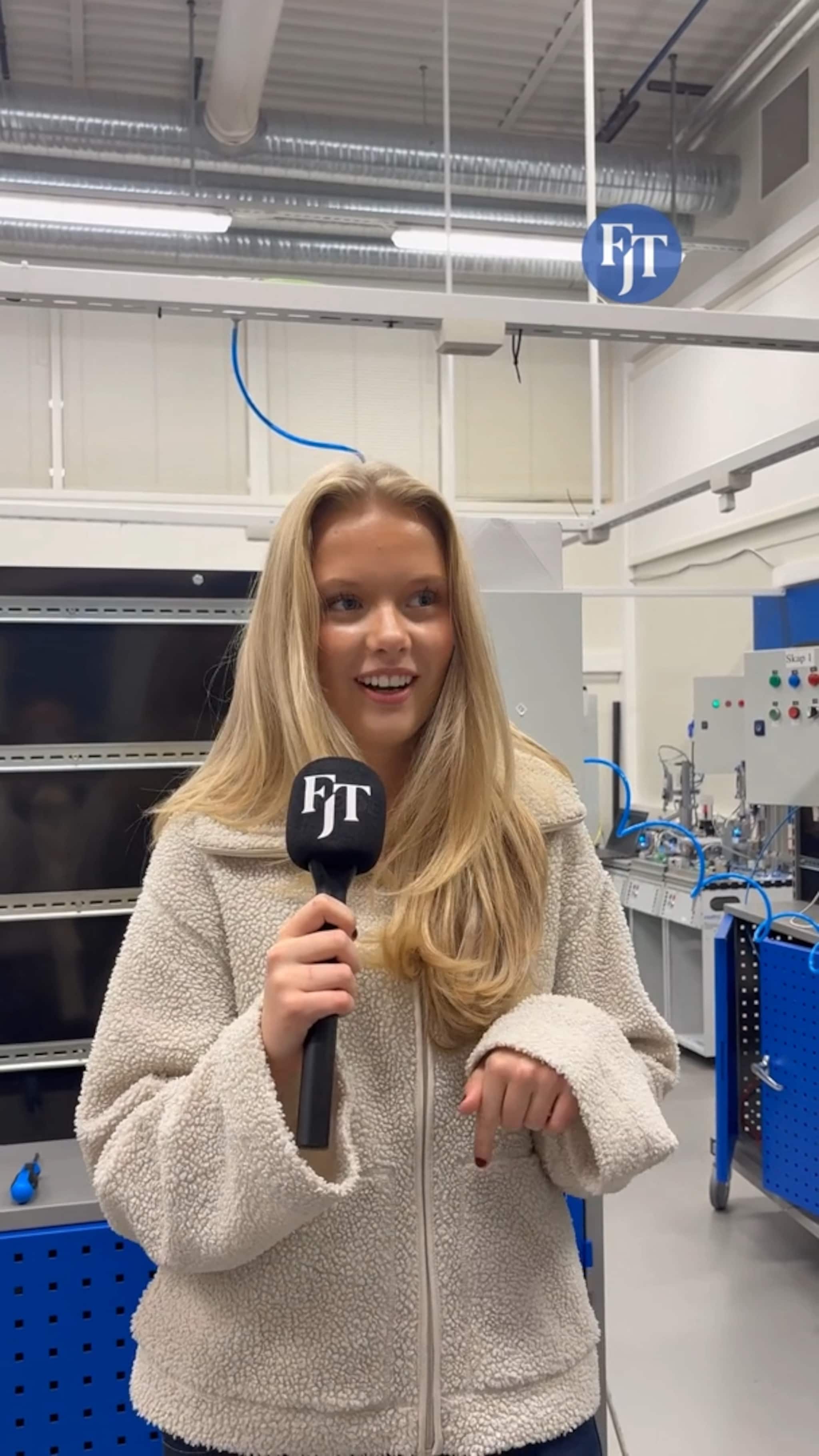 Kornelia på tech-jenter