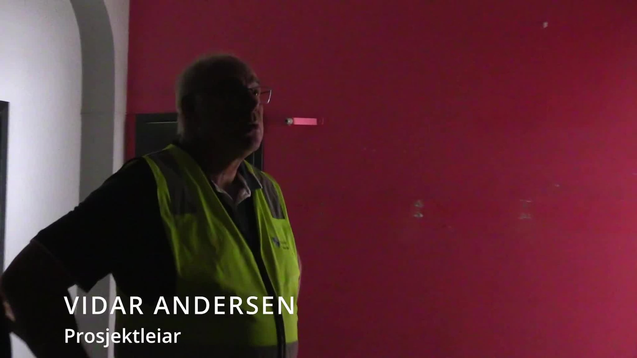 Prosjektleiaren fortel om arbeidet med 1920-bygget på Skram skole.