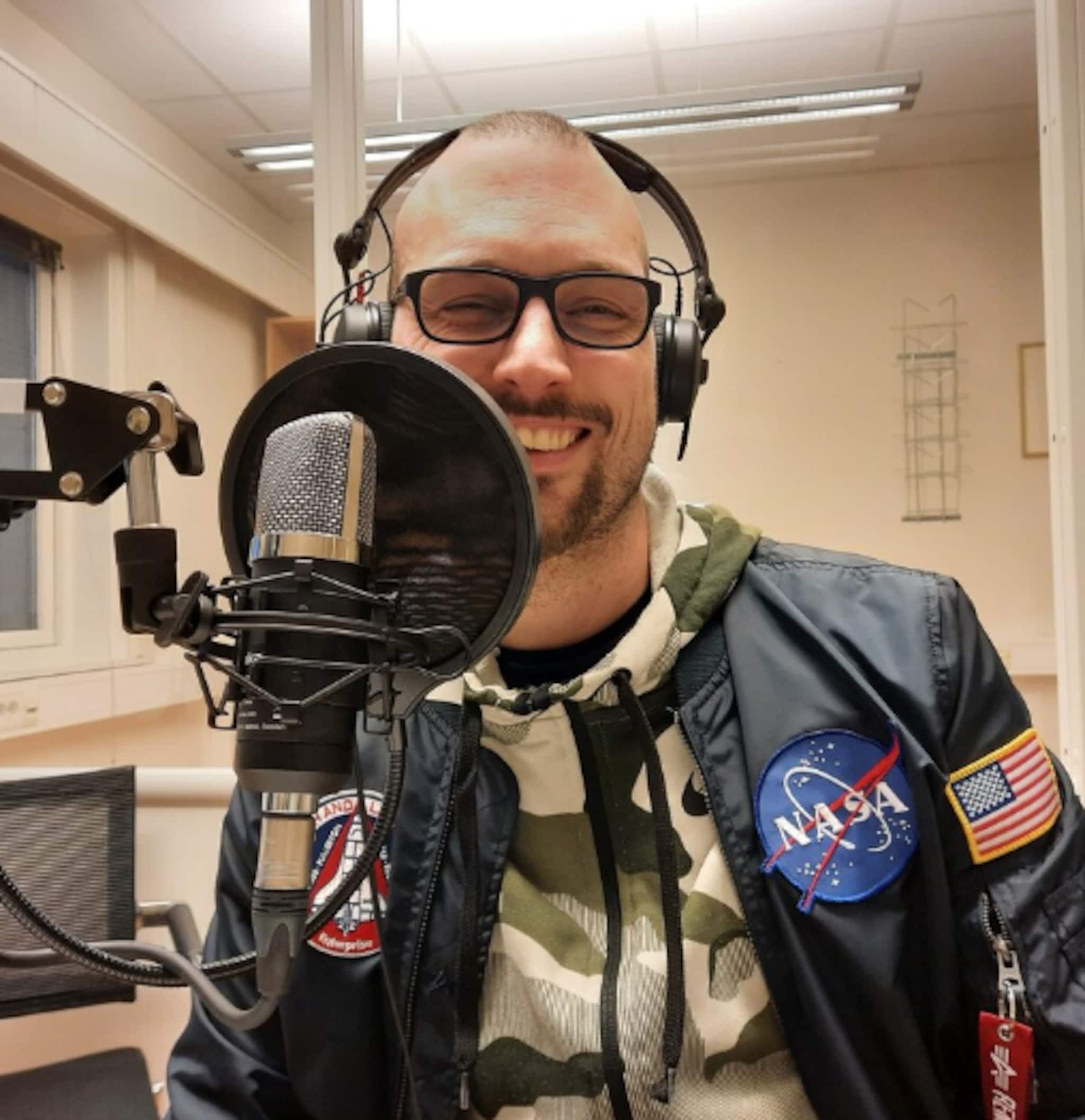 Kenneth flytta til Måløy for 7, 8 eller 9 år sidan, han er litt usikker