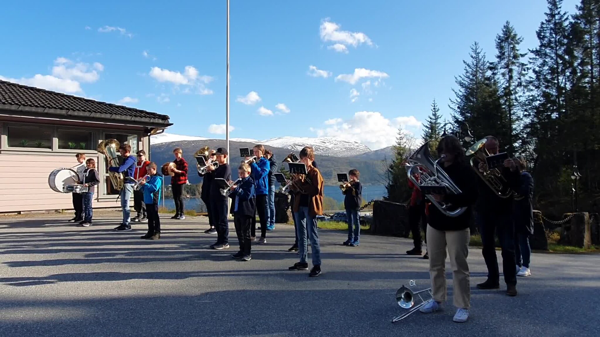 Bryggja skulekorps  «Napoleons marsj»