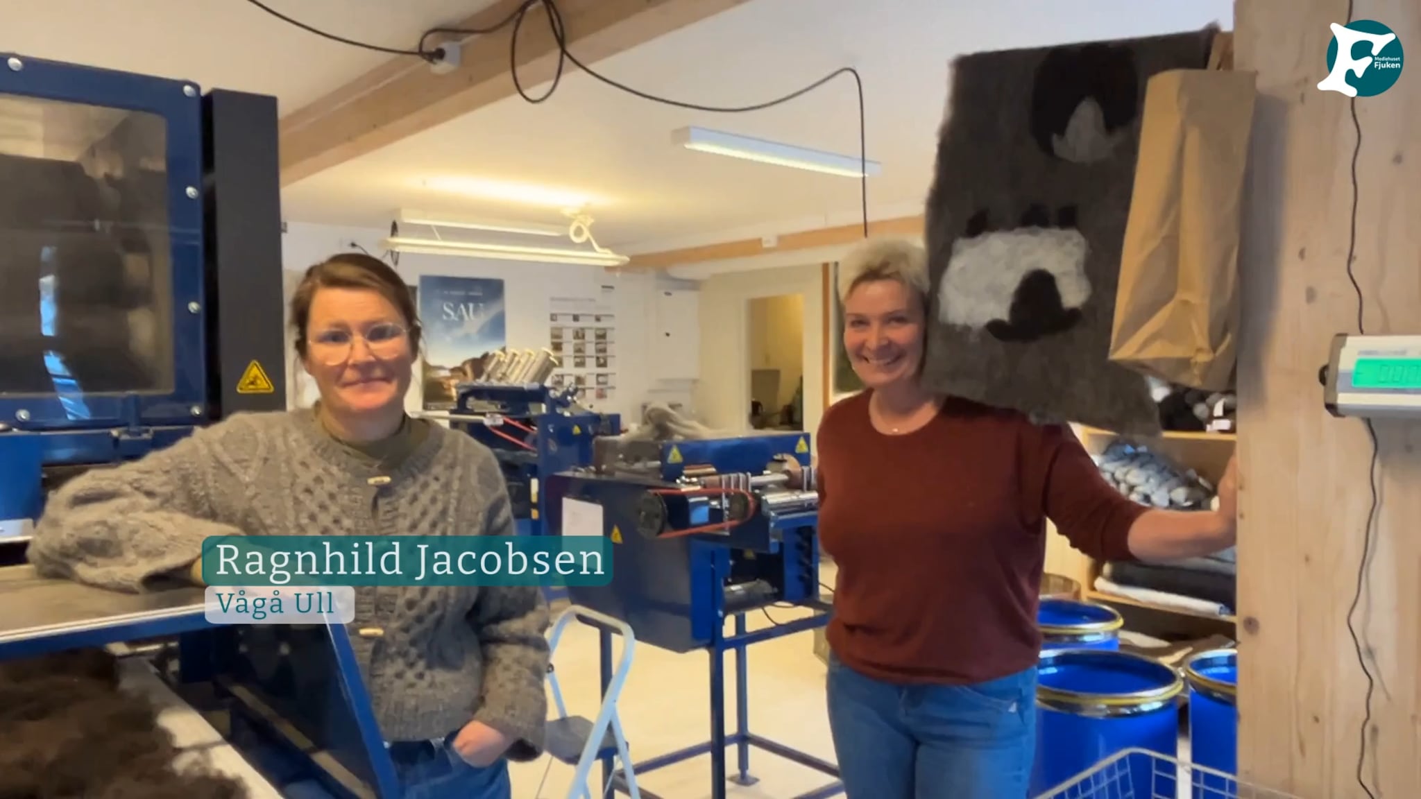 Bli med inn i spinneriet i Vågå