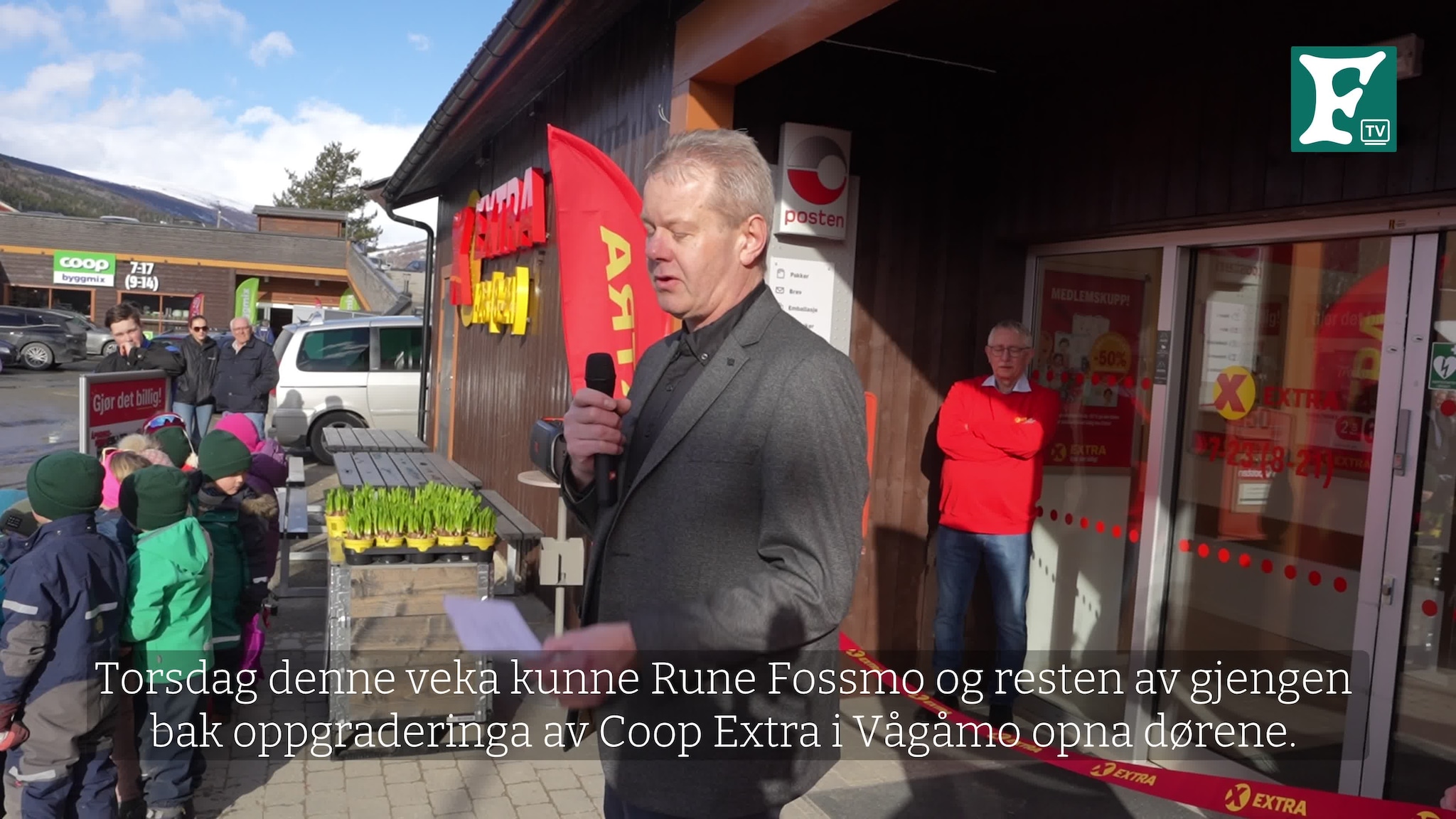 Nyopning av Coop Extra Vågåmo
