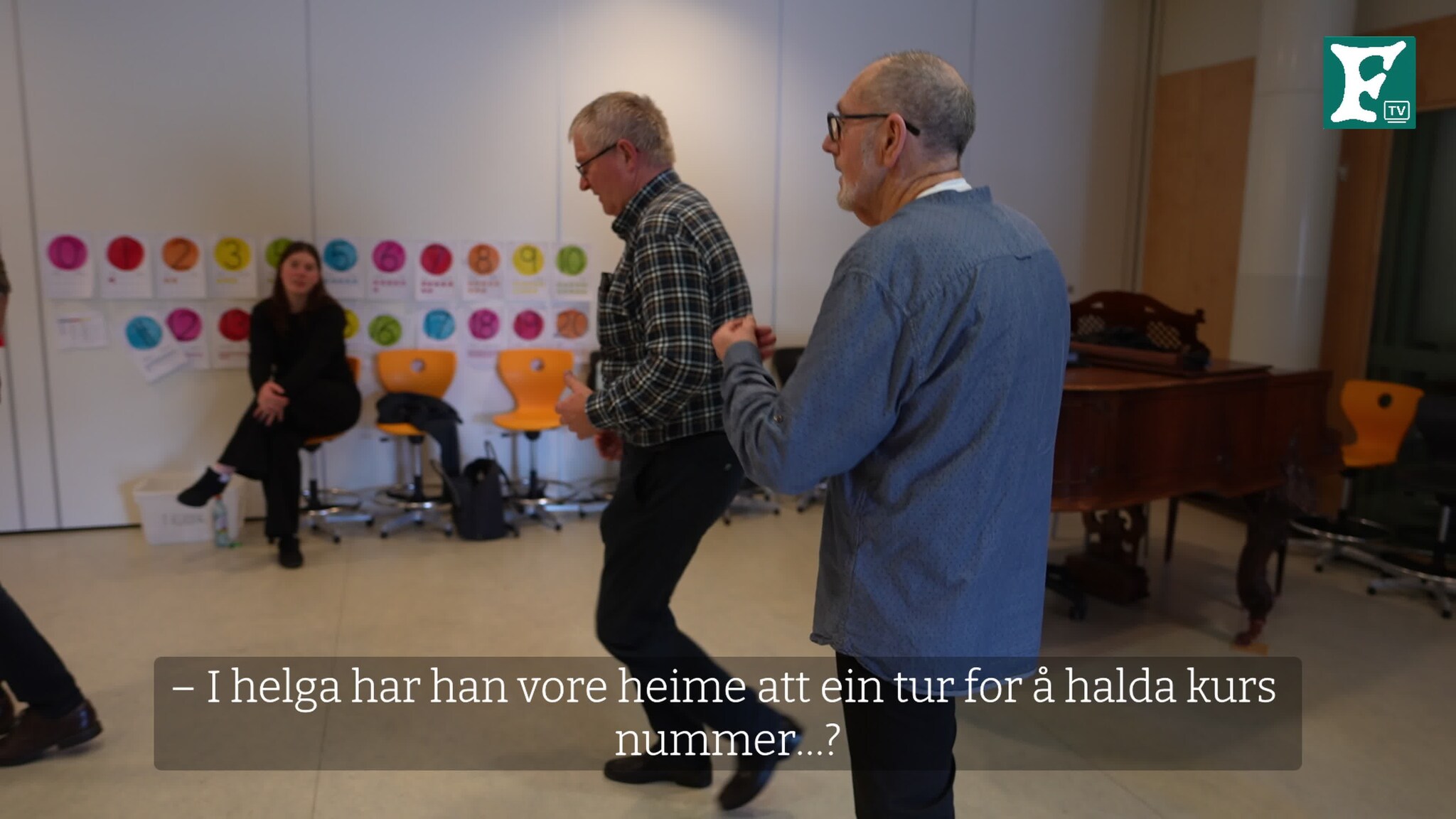 På dansekurs med Tor Stallvik