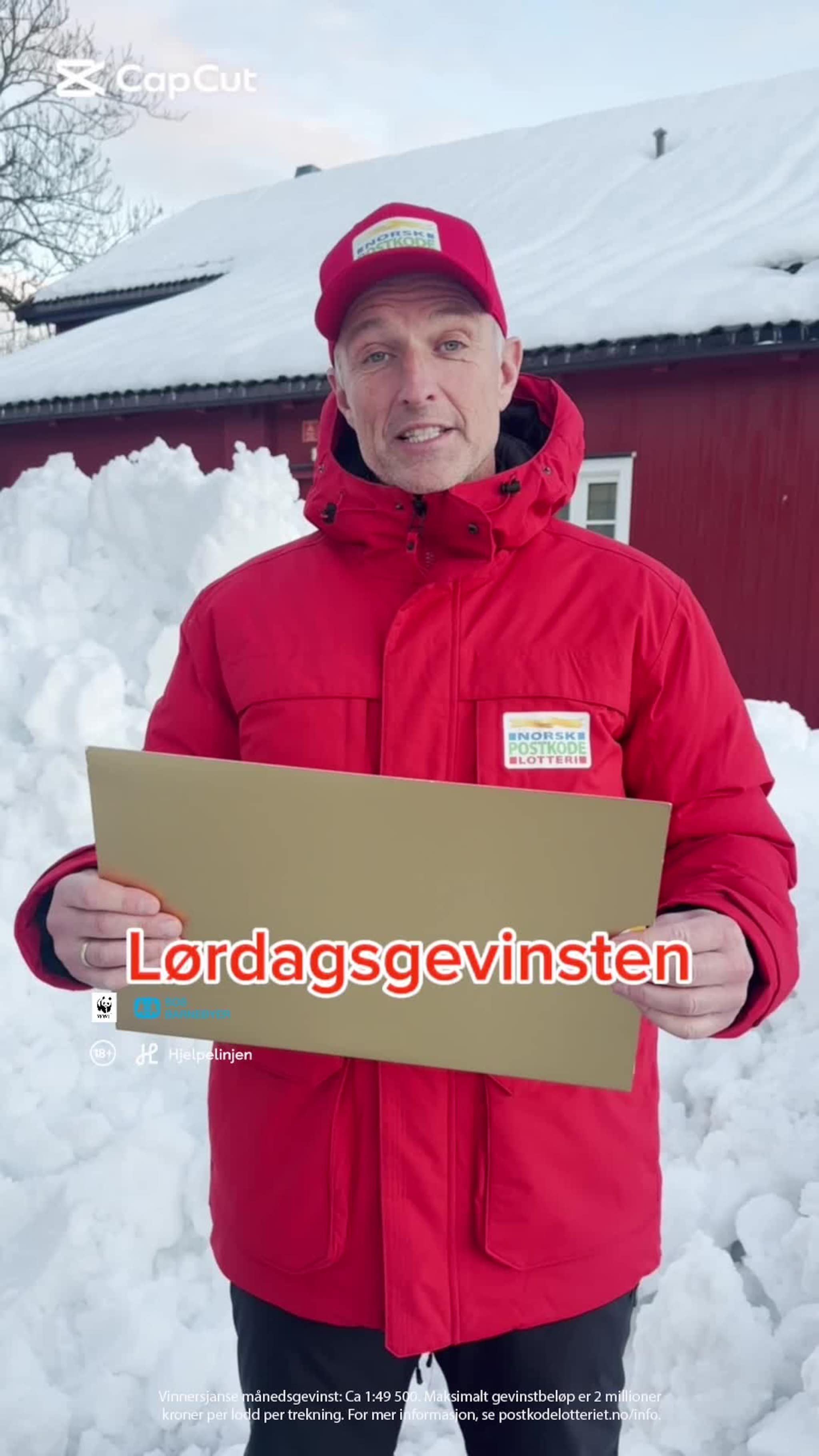 Postkodelotteriet med vinnarar i Lom