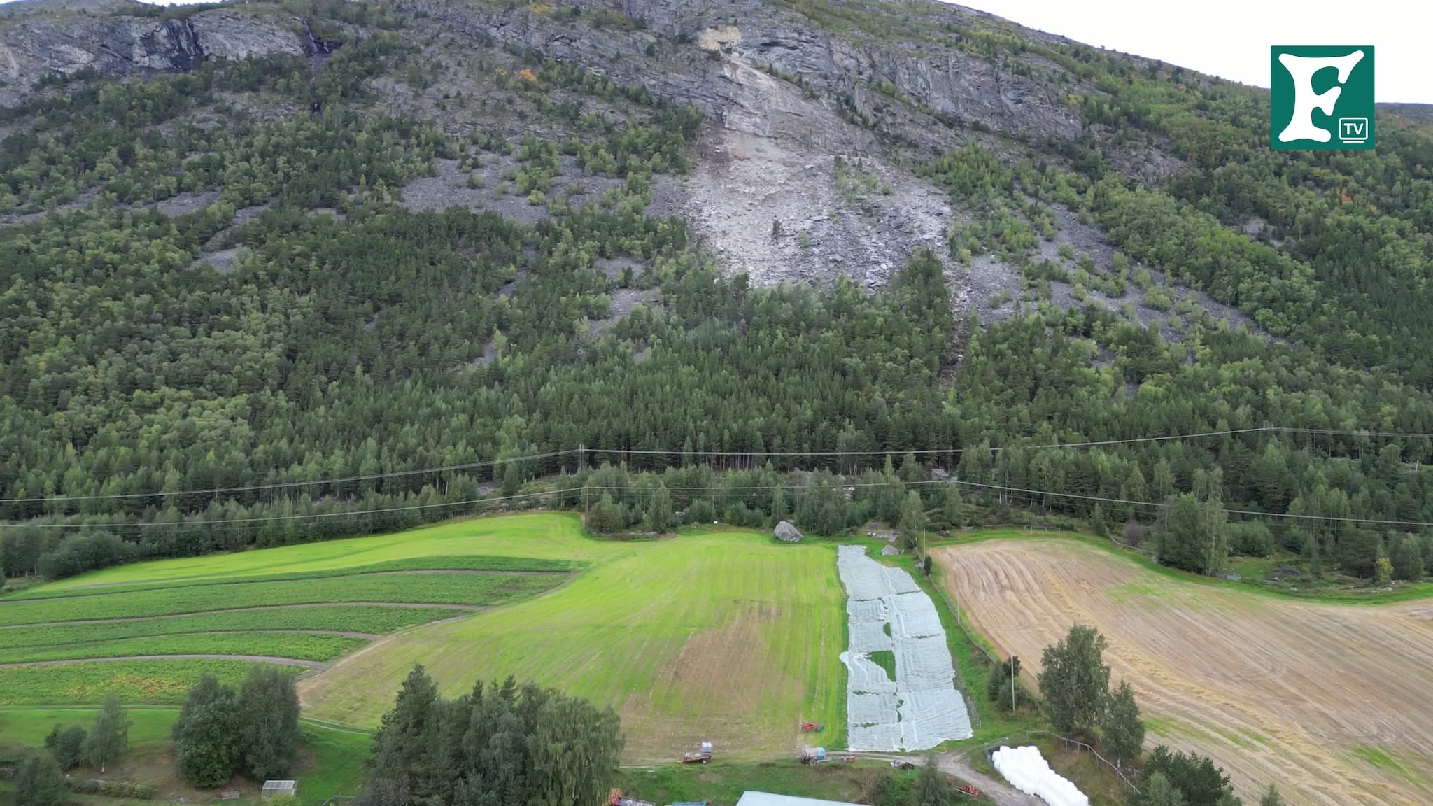 Steinras Bispberget i Skjåk
