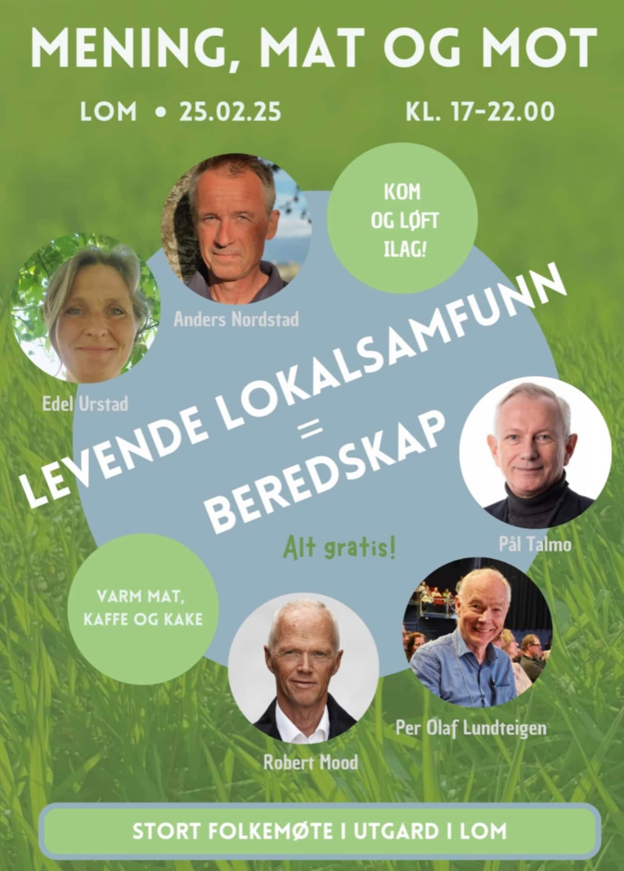 Meining, Mat og Mot i Lom