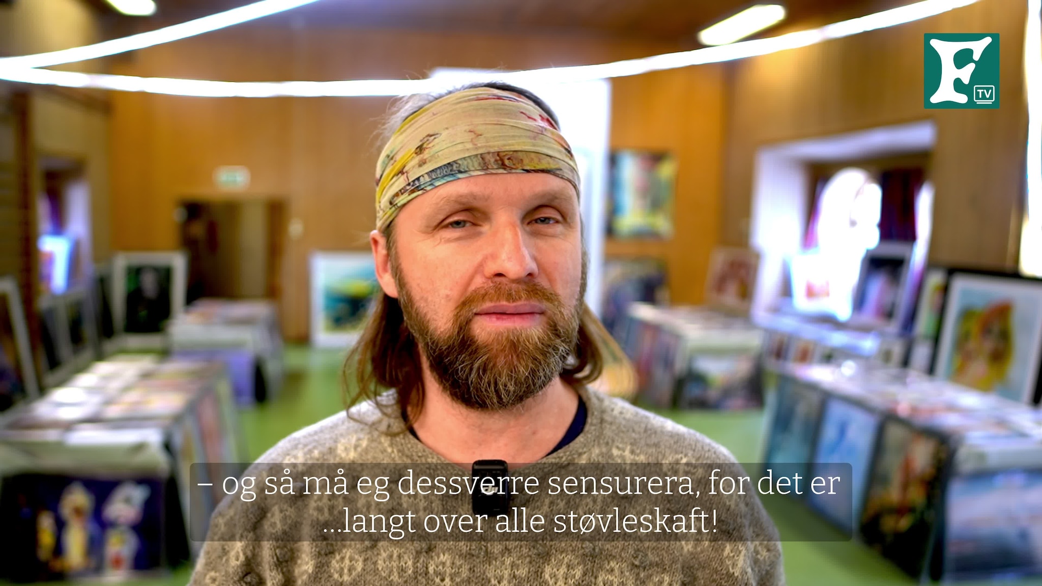 Galleri Sand si pop-up-utstilling i Steinfjoset