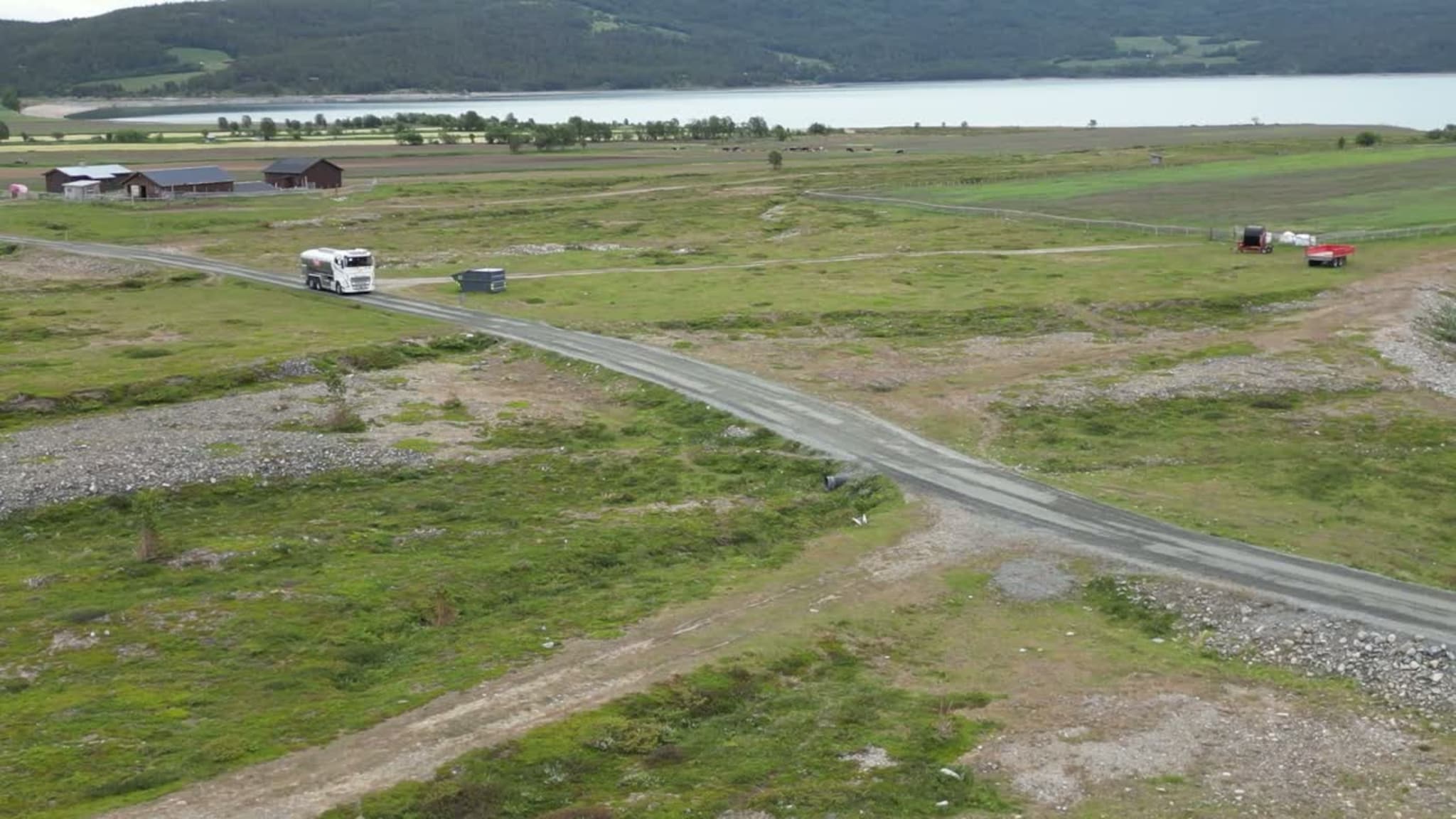Med mjølkebilen til fjells