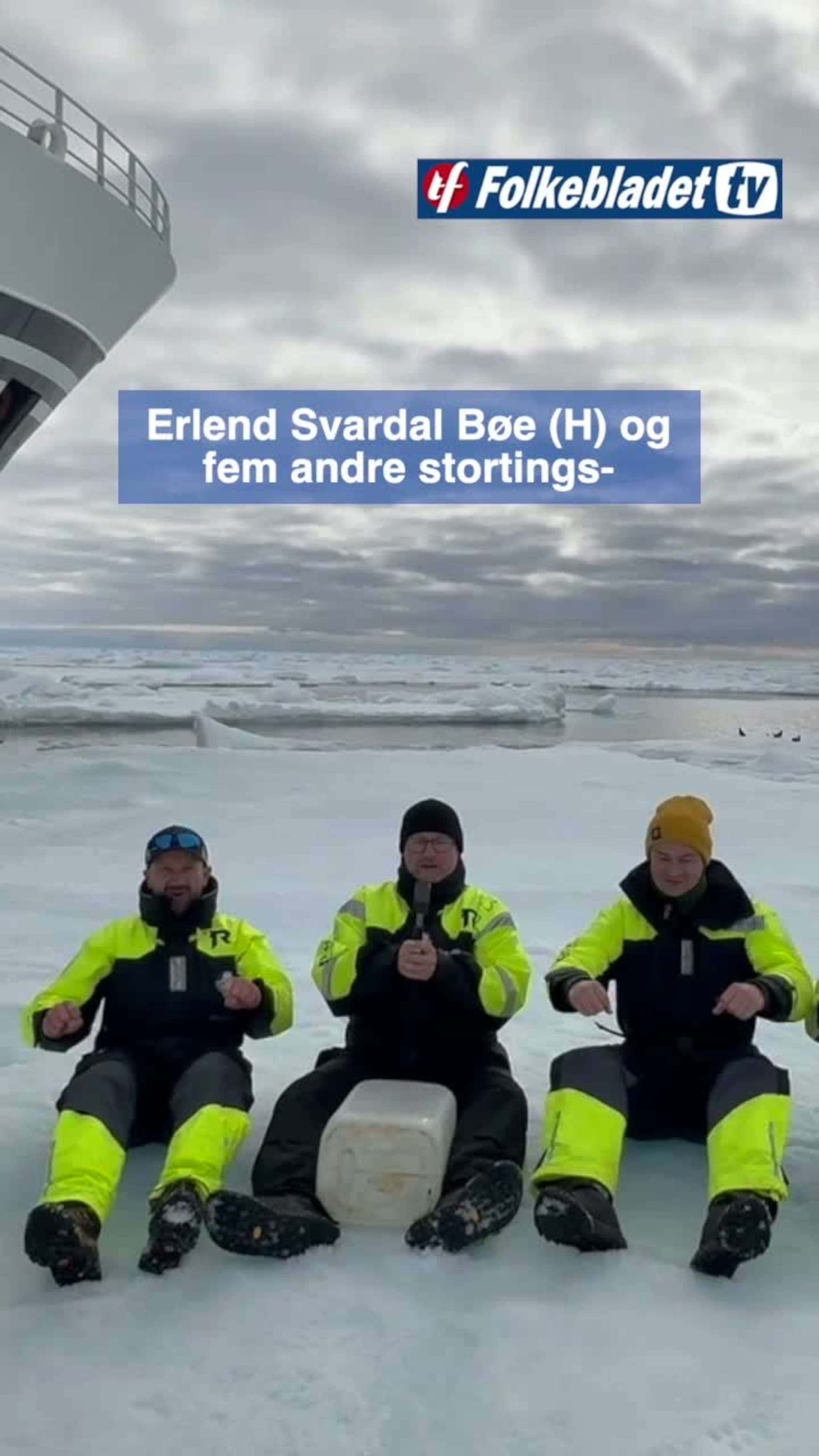VM-hilsen fra Svalbard
