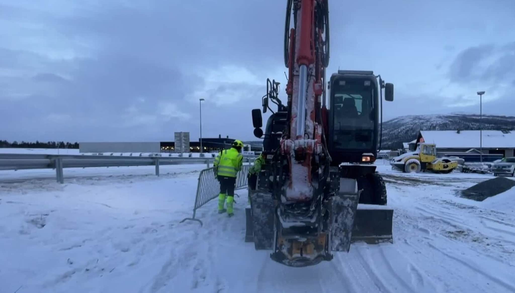 Nå er undergangen svært nær — i dag åpnet E6 igjen