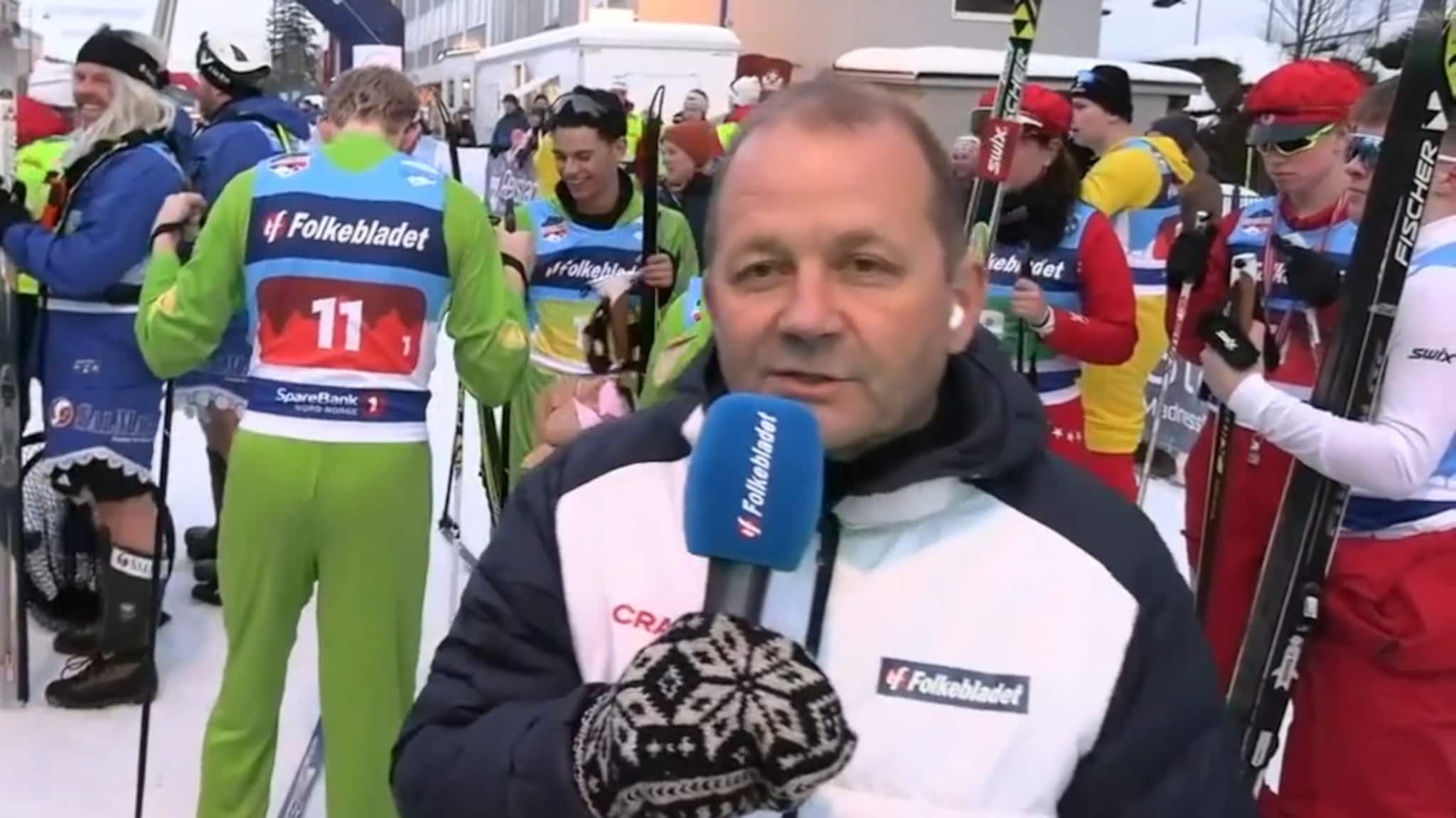 Showsprinten i Finnsnes sentrum