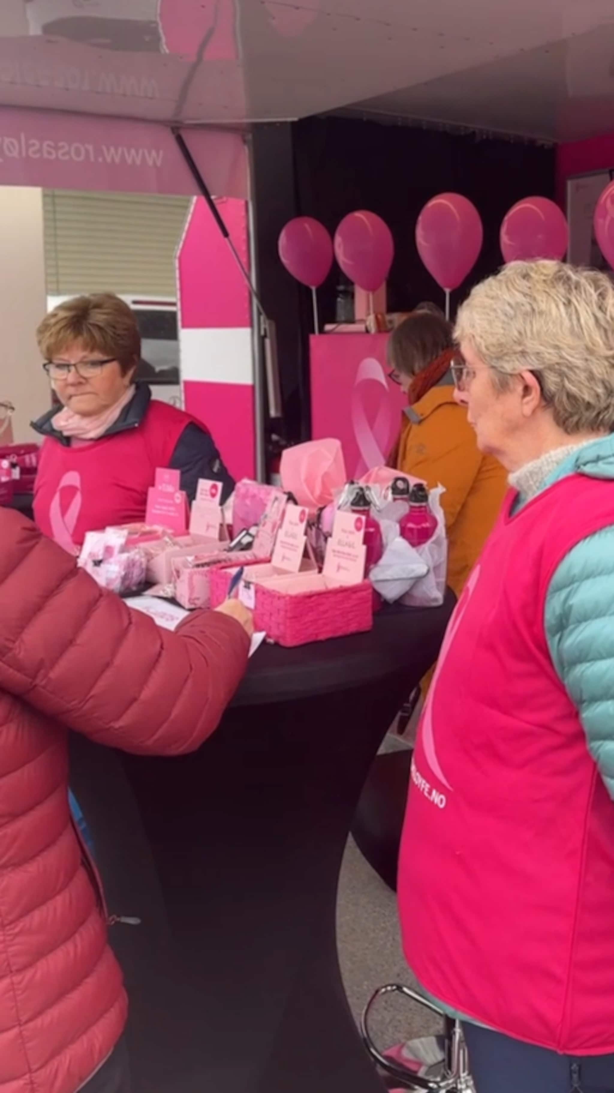 Rosa turné mot brystkreft