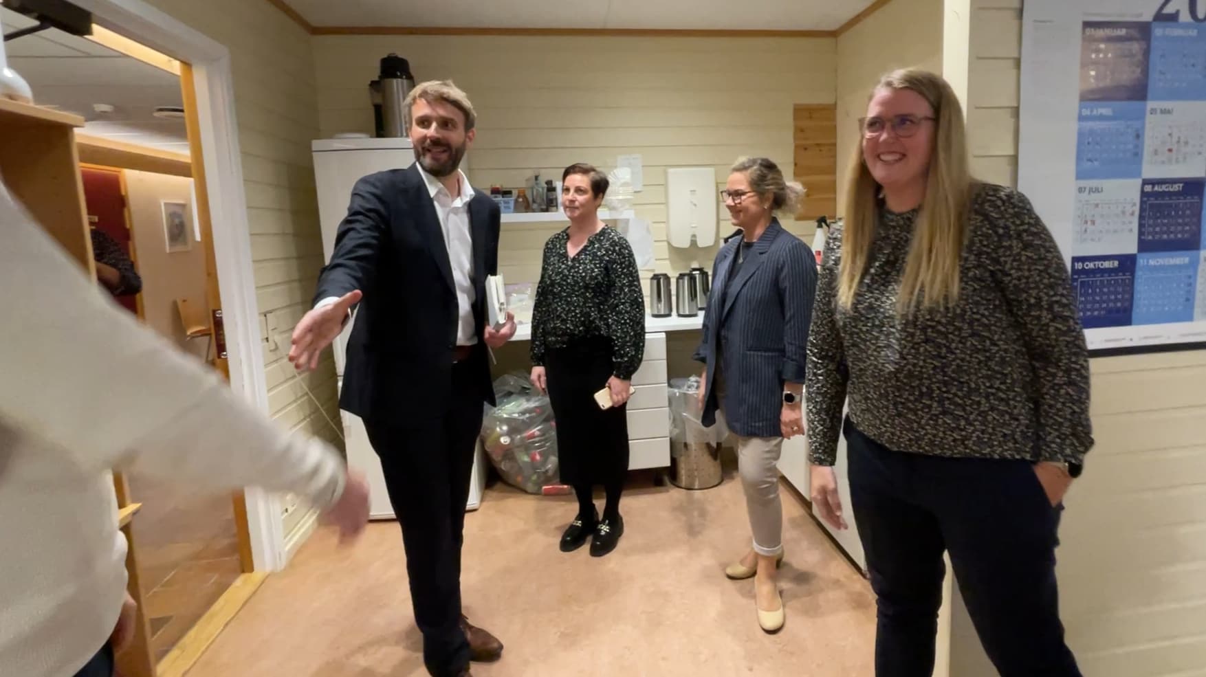 Helseministeren lot seg imponere: – Fikk notert meg mange gode og konkrete forslag