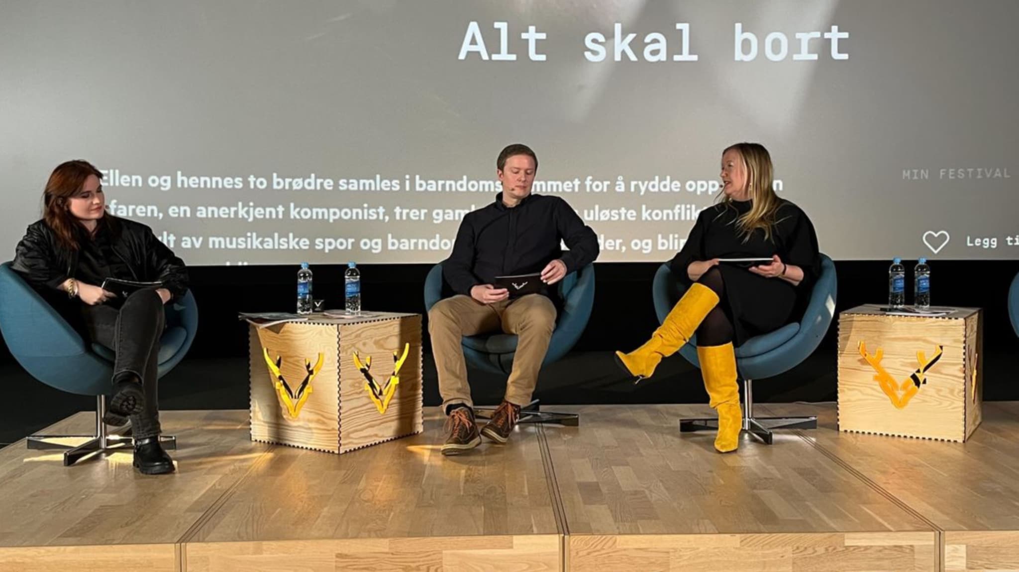 Presenterer og diskuterer TIFF-programmet