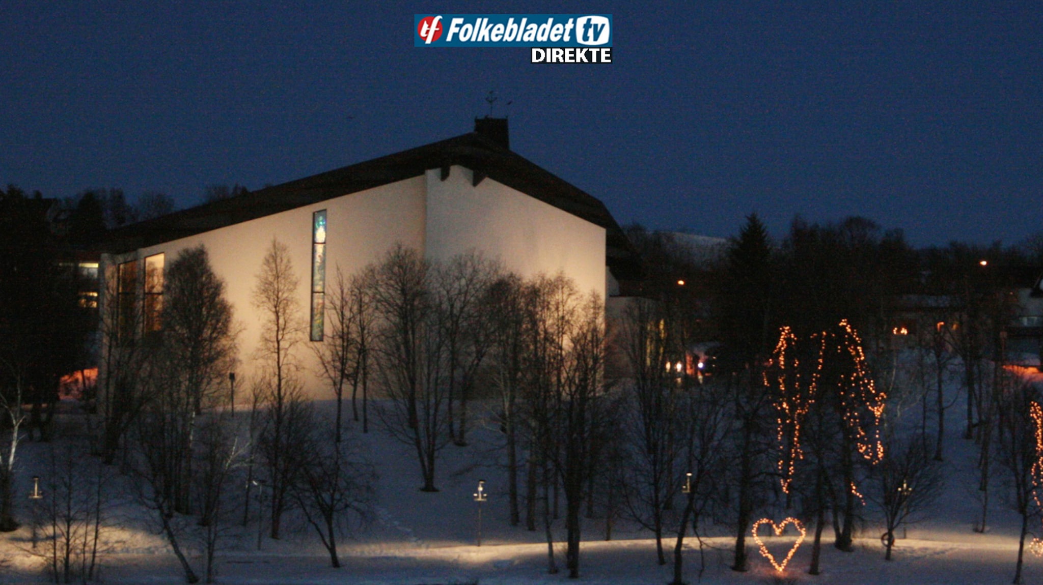 Opptak: Julaftengudstjeneste fra Finnsnes kirke