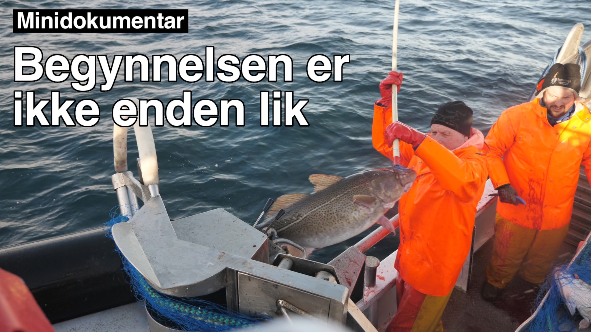 Begynnelsen er ikke enden lik — på jakt etter skrei