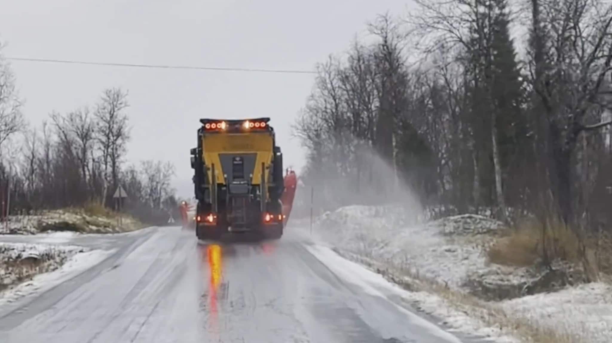 Brøytet i 0,5 meter snøslaps