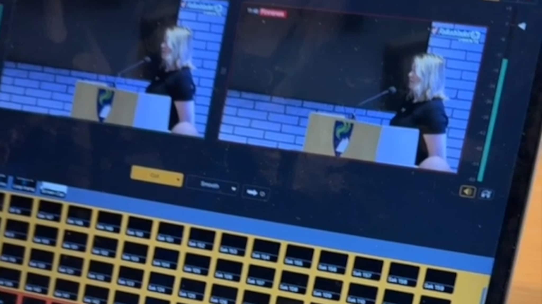 Slik blir ei direktesending til