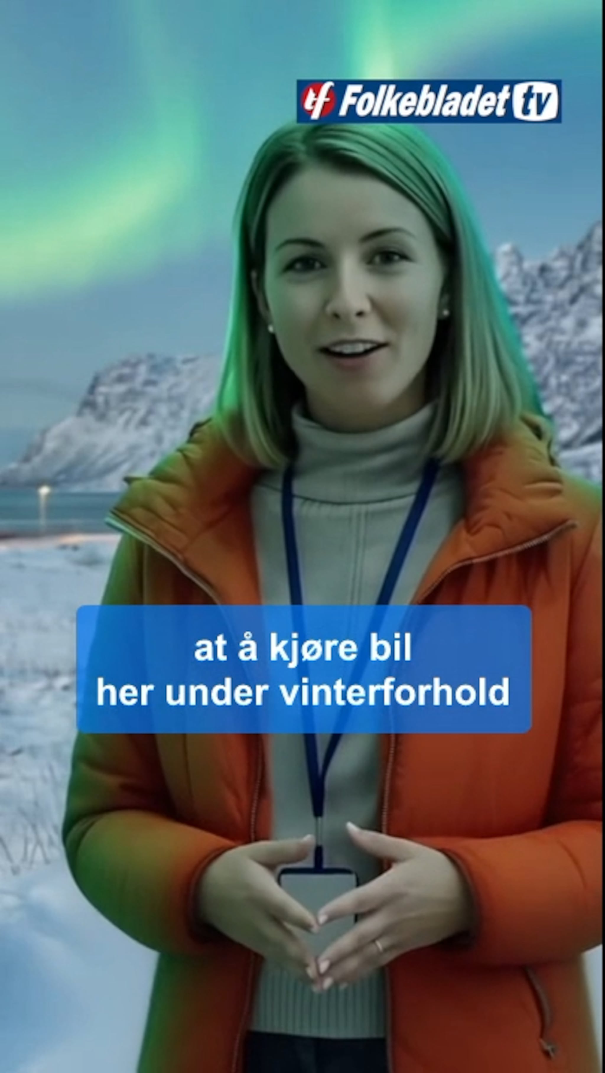 KI-dame skal lære turister vinterkjøring