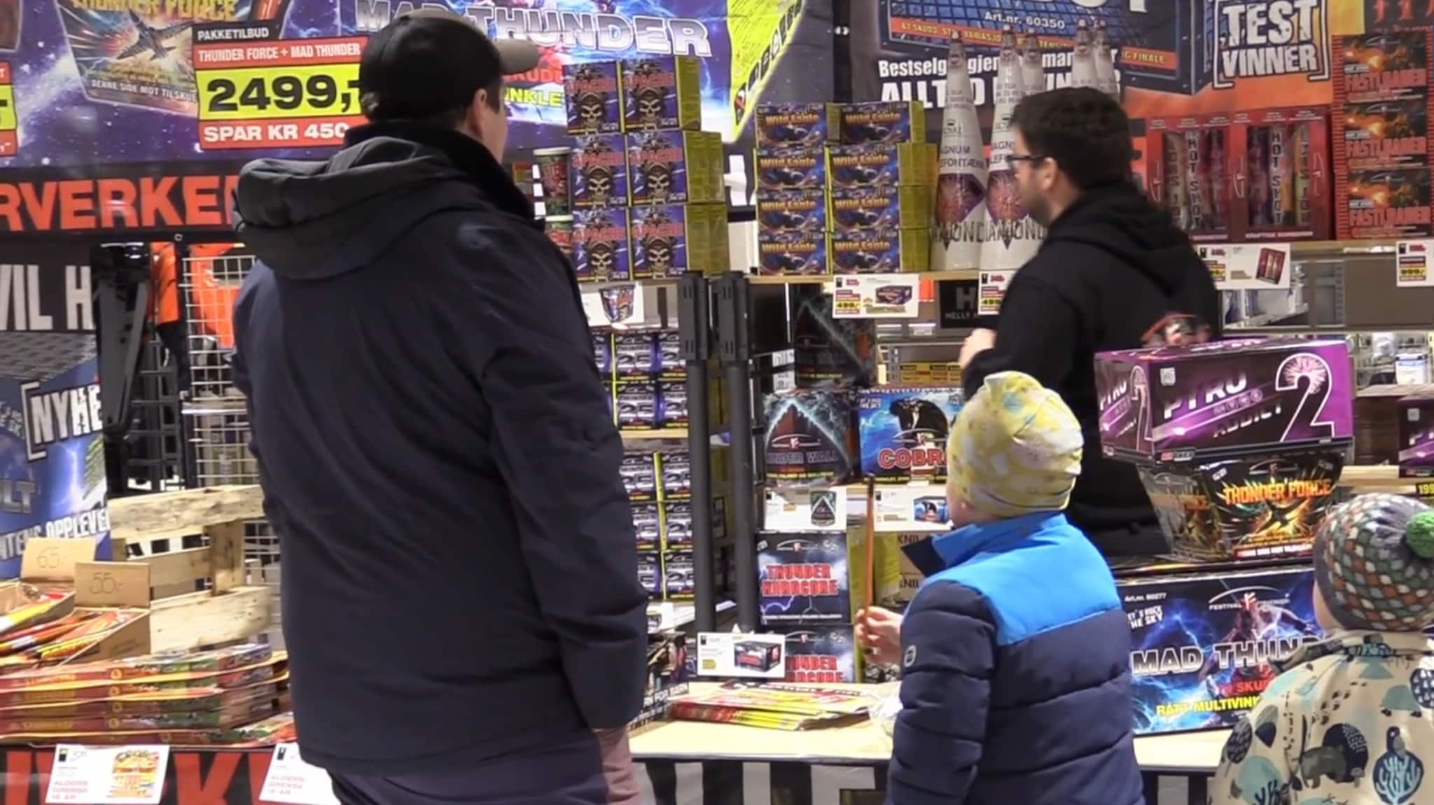 Fyrverkeri: – Jeg er nøye med sikkerheten