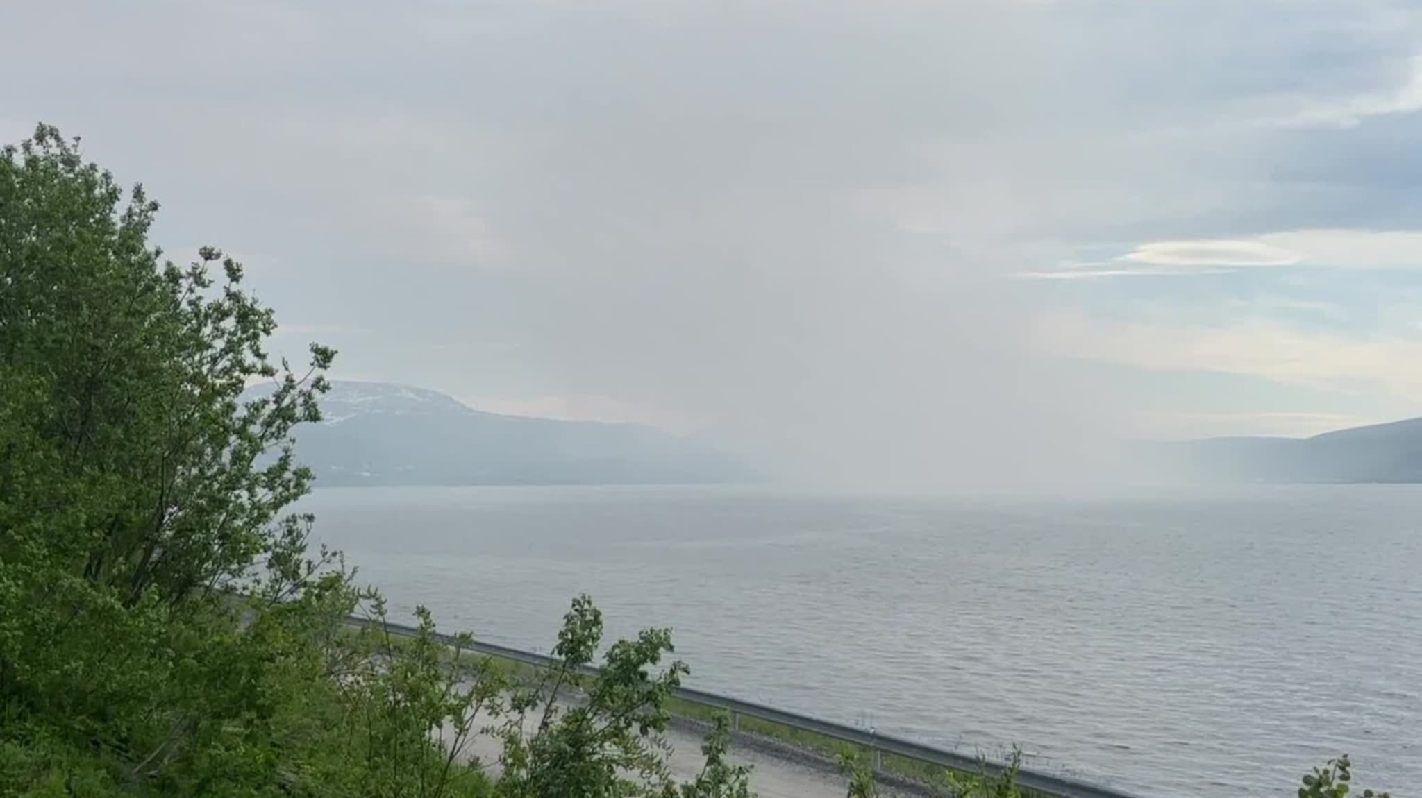 Her røyklegges hele Finnsnes-området