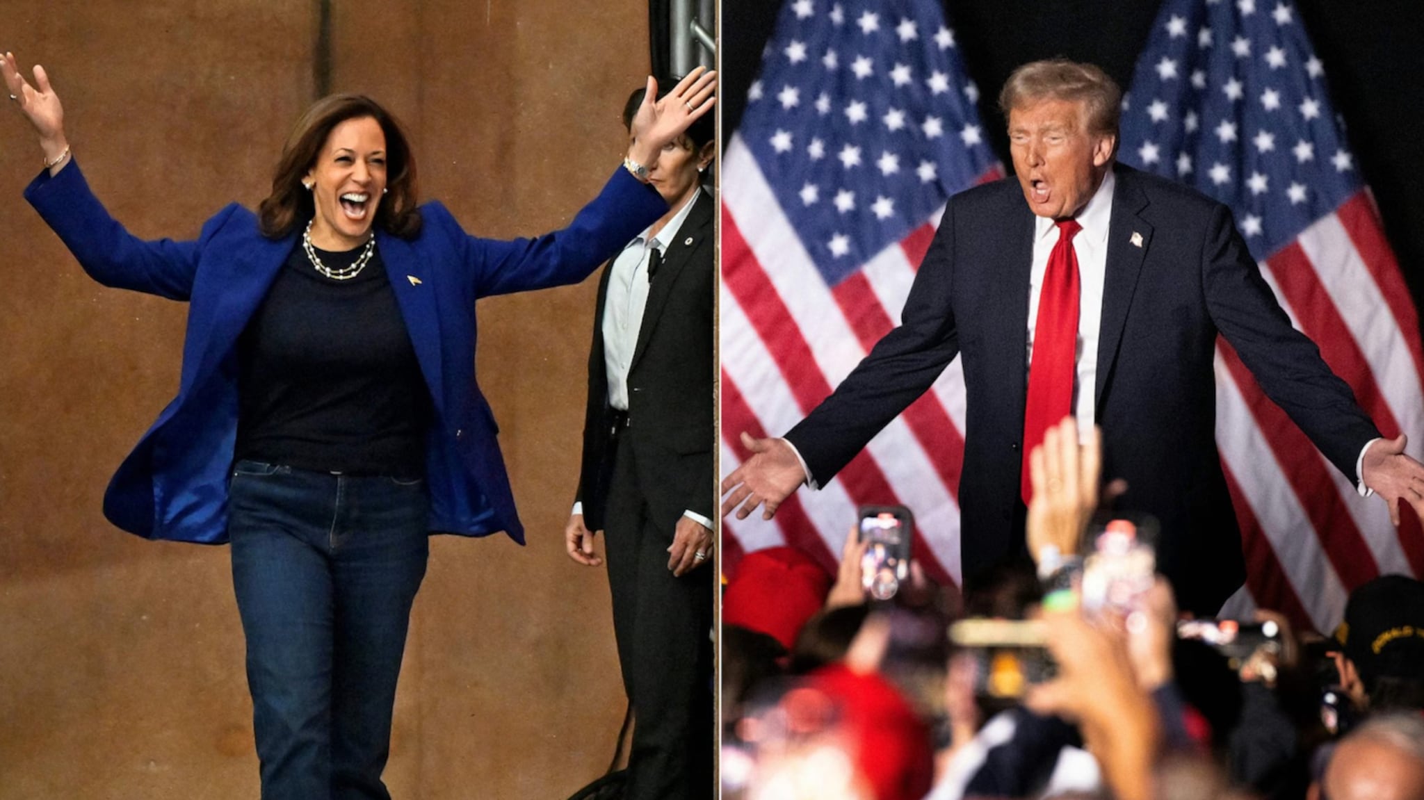 Opptak: Valgsending USA 2024