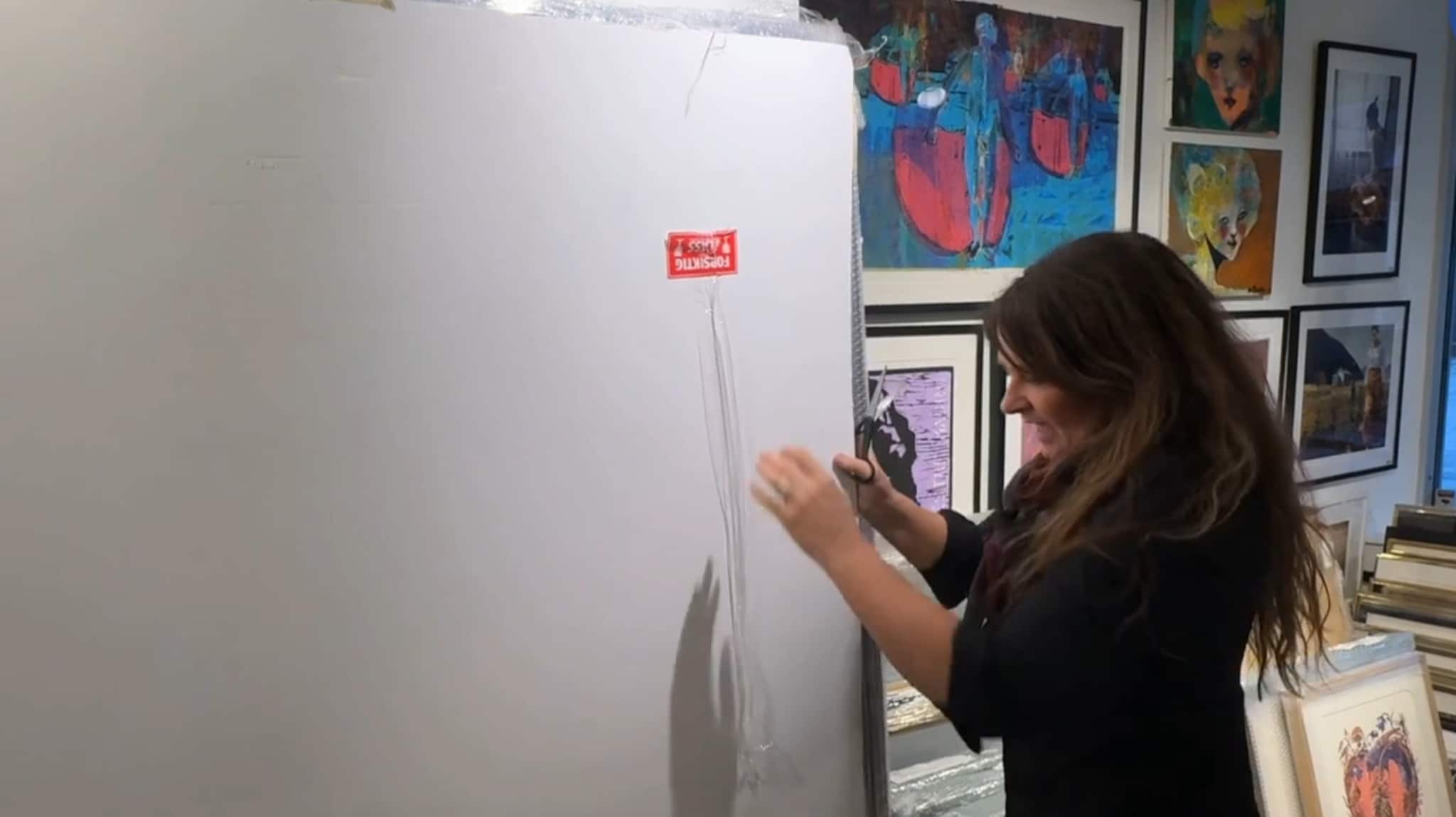 Fikk se mesterverket i ti-årsgave