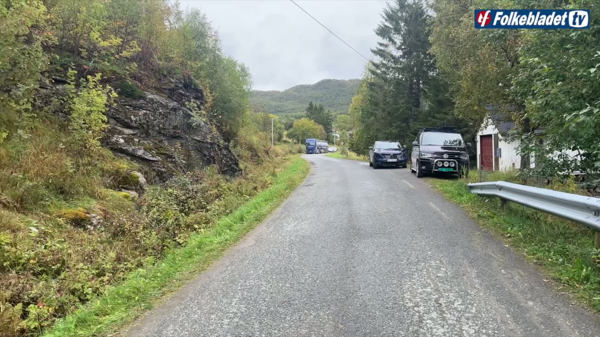 Væpnet aksjon — måtte overnatte i bilen