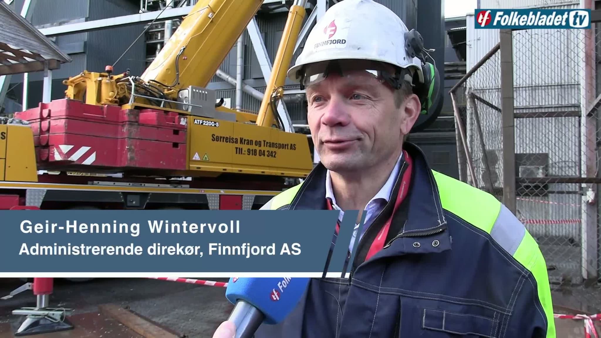 Fikk et sjeldent innblikk hos Finnfjord AS