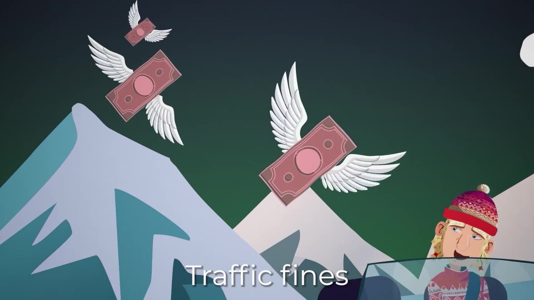 Turistinfo om kjøring i nord (engelsk versjon)