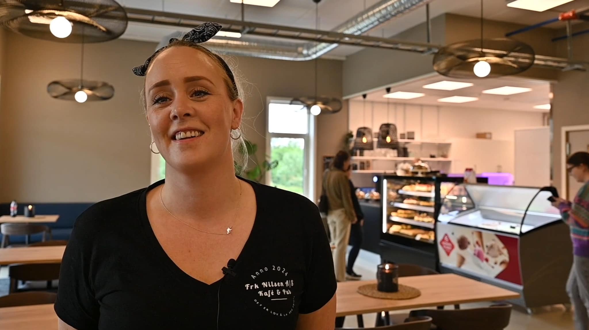 Mange gode ord da ny kafé åpnet dørene