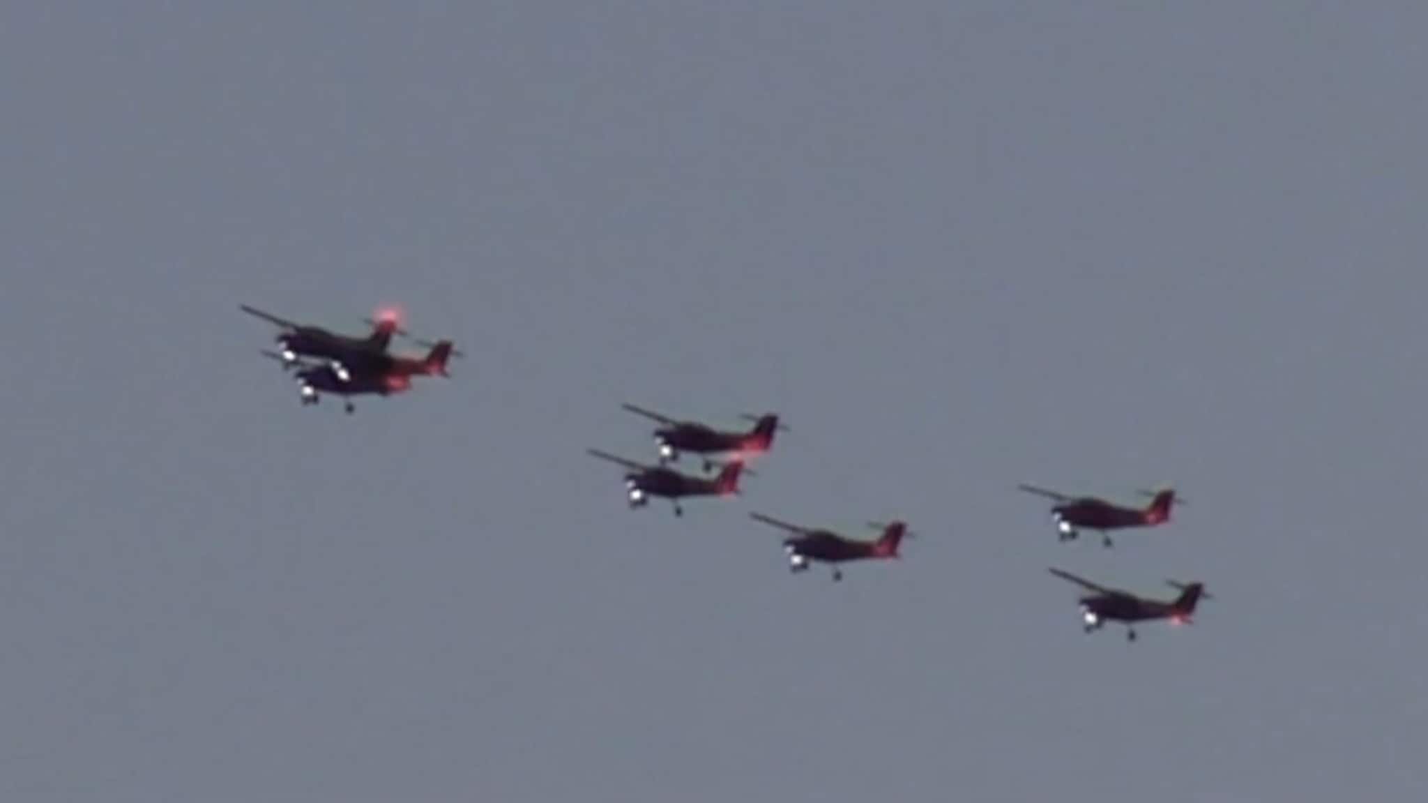 Her flyr den tradisjonelle julestjerna