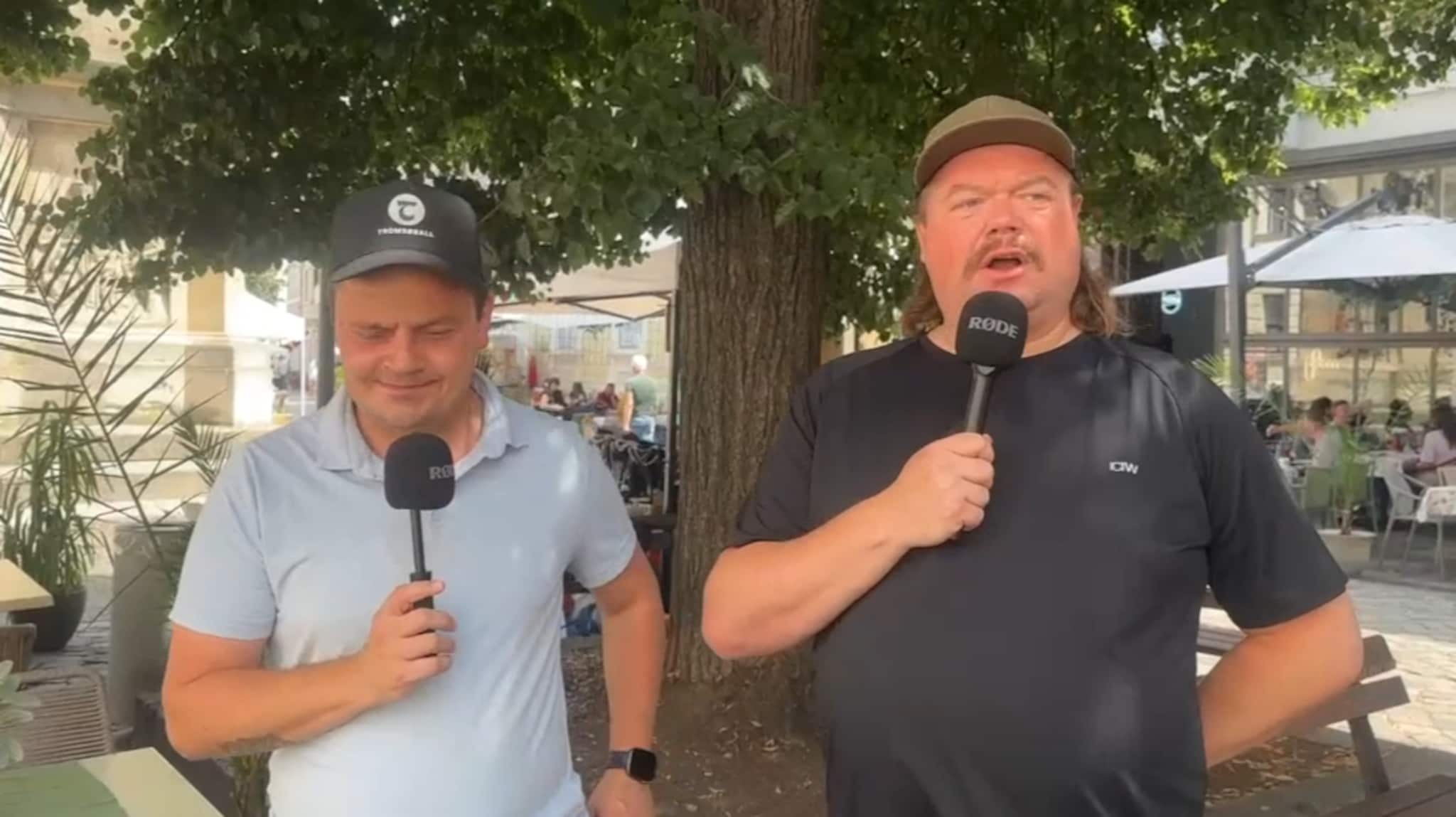 Før TIL-kampen i Romania