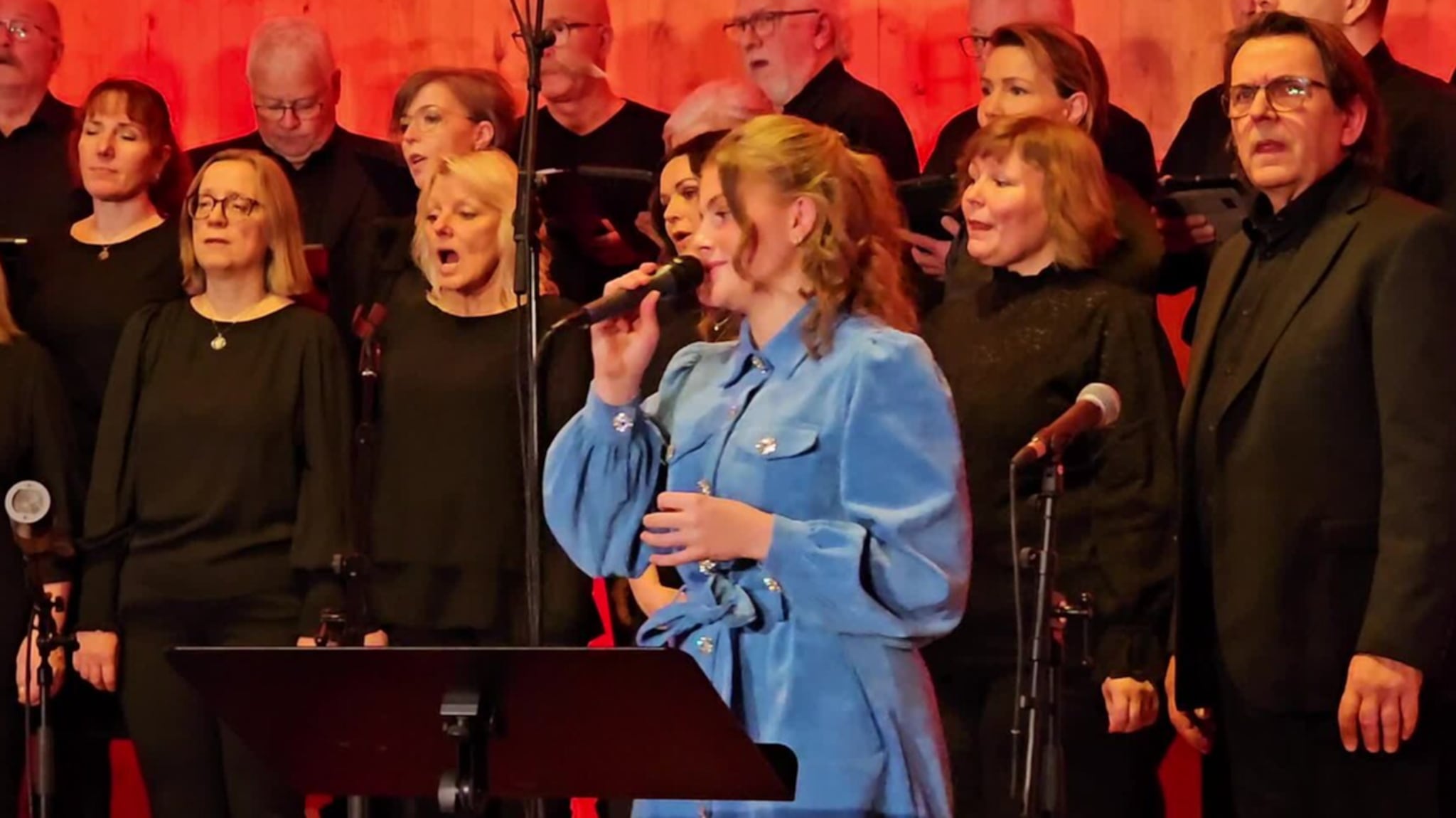 Ingen julekonsert i fjor — tok det igjen med miniturné
