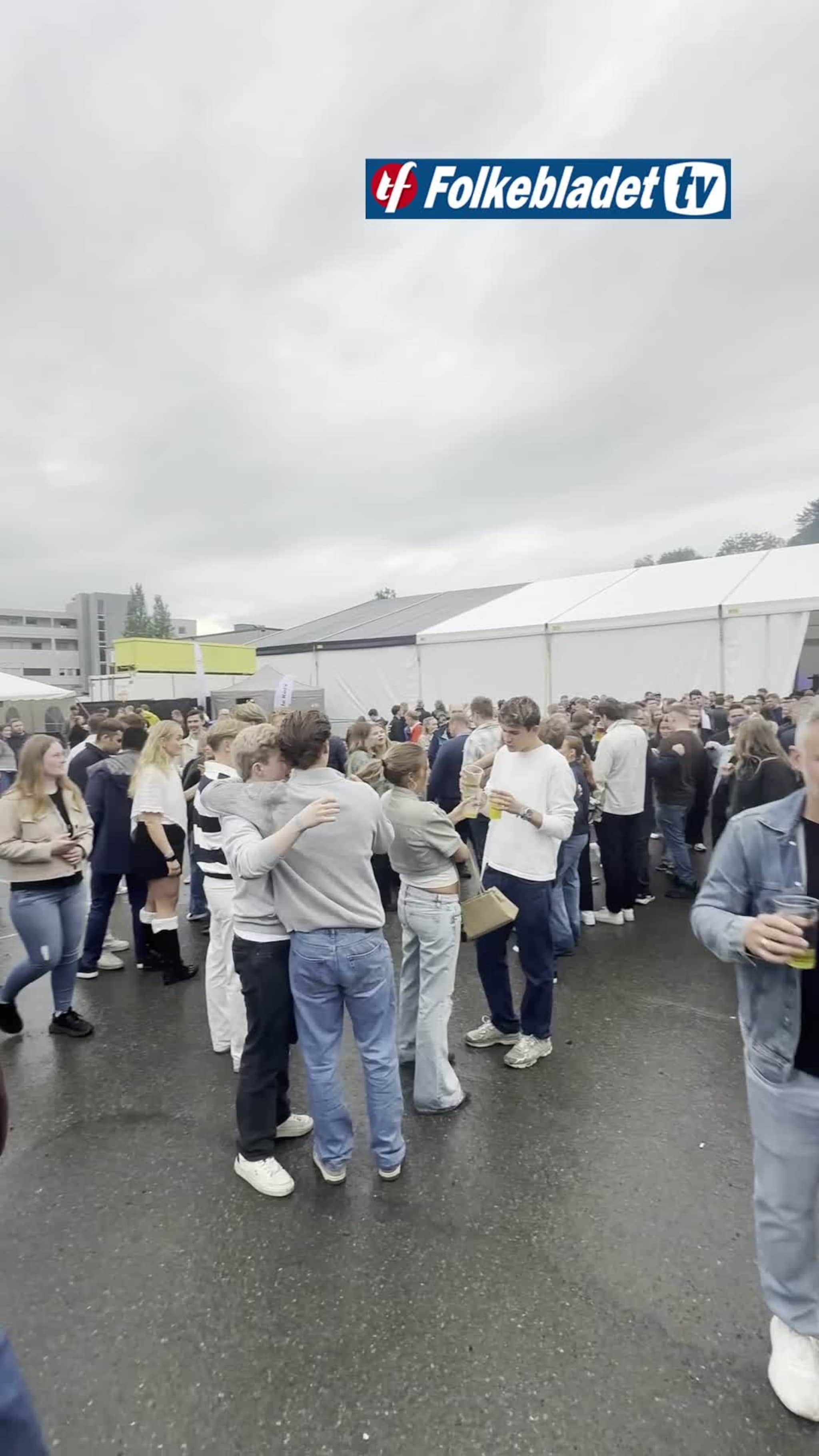 Topp stemning under fredagens konsert