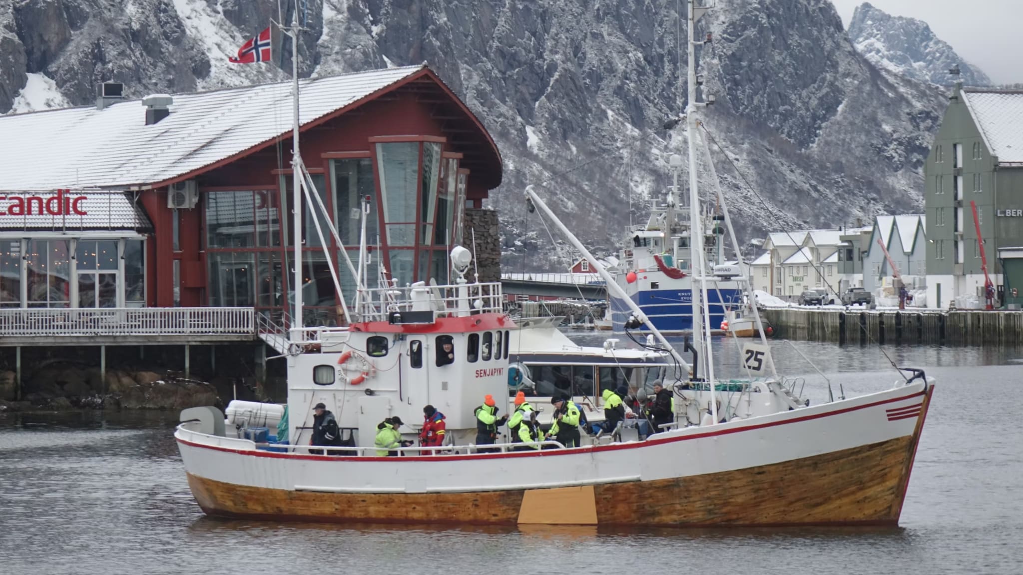 Opptak: Se sending fra VM i skreifiske i Svolvær
