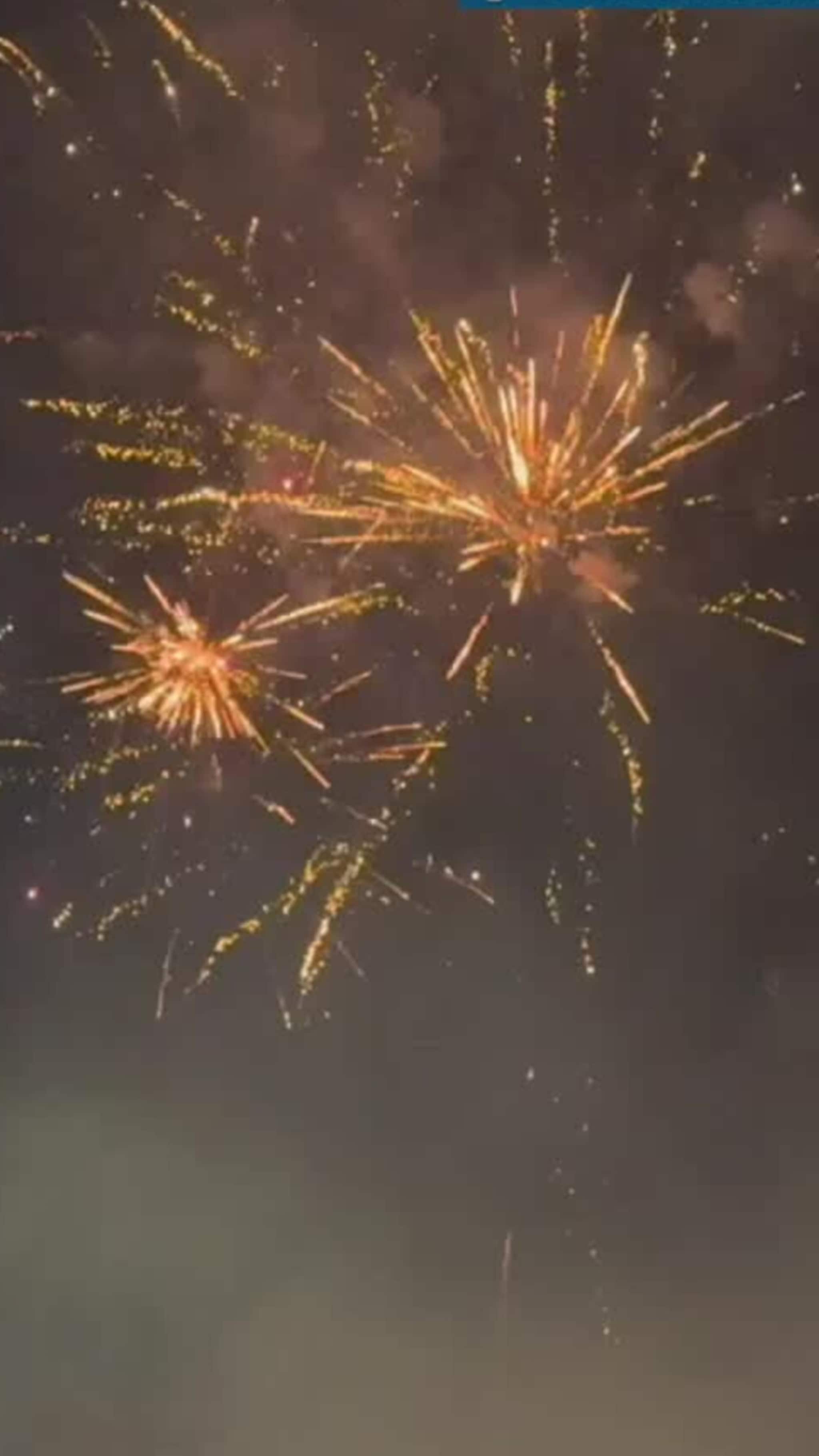 Festfyrverkeri på nyttårsaften