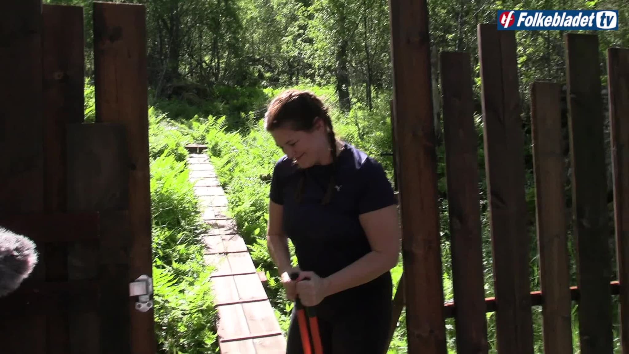 Ministeren åpnet nytt landemerke i Lavangen