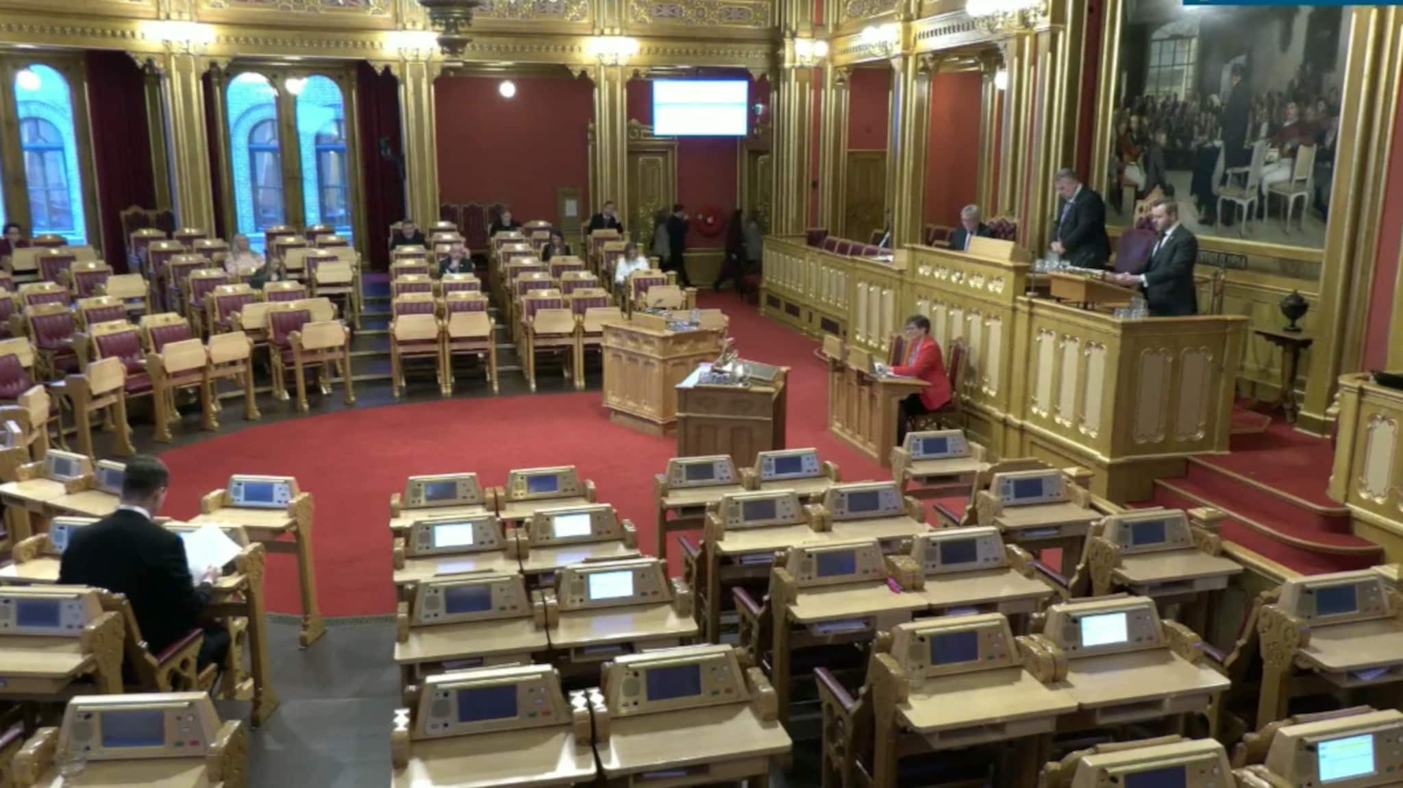 DPS-saka oppe i Stortinget