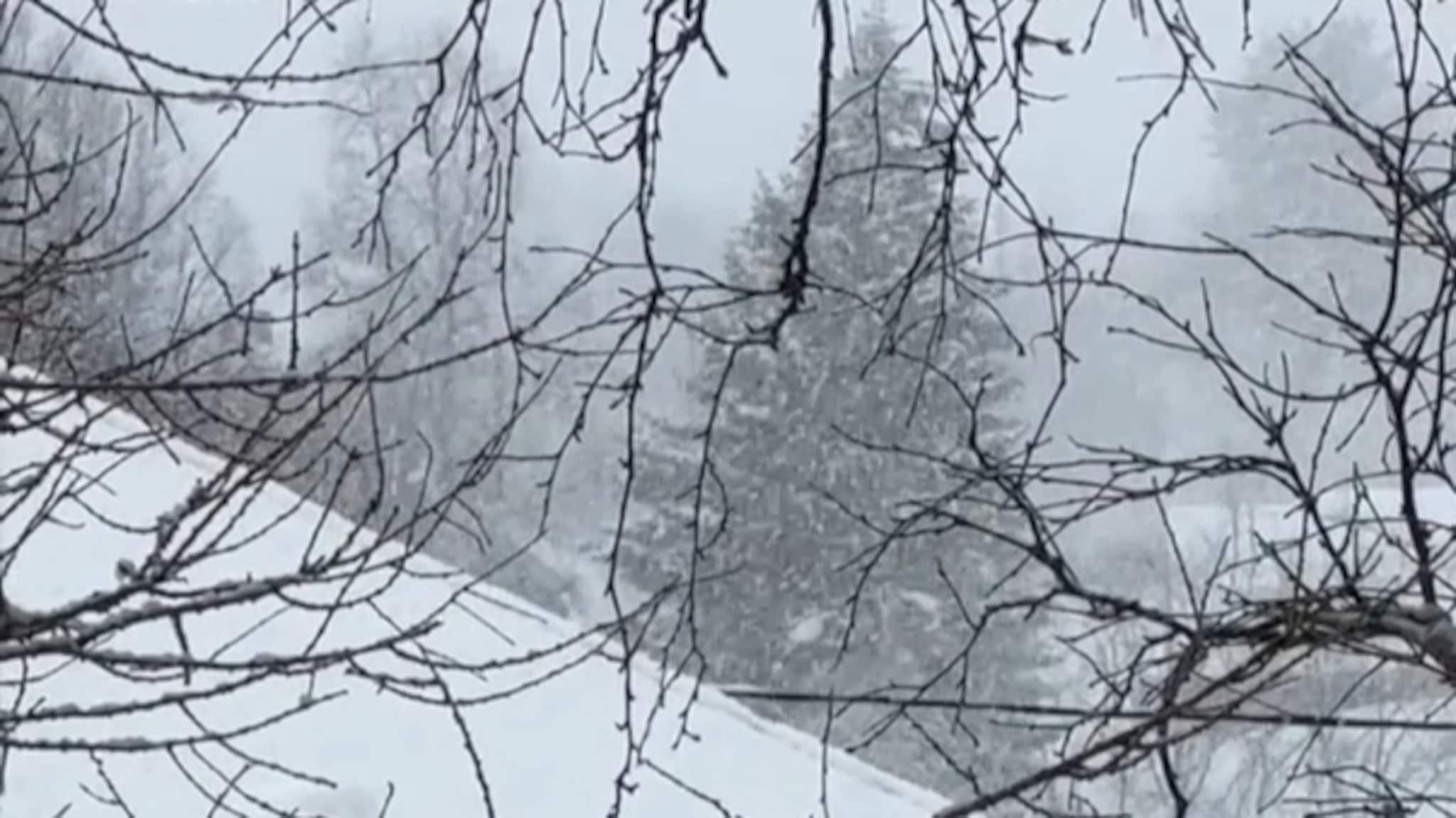 Fra regn til snøfokk på et blunk