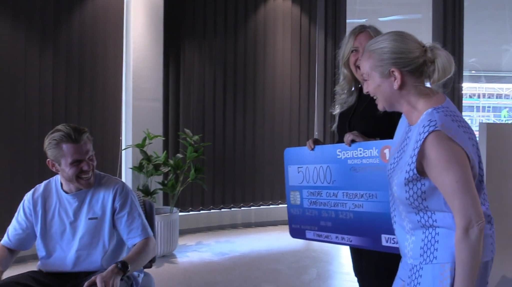 Her blir Sindre virkelig tatt på senga