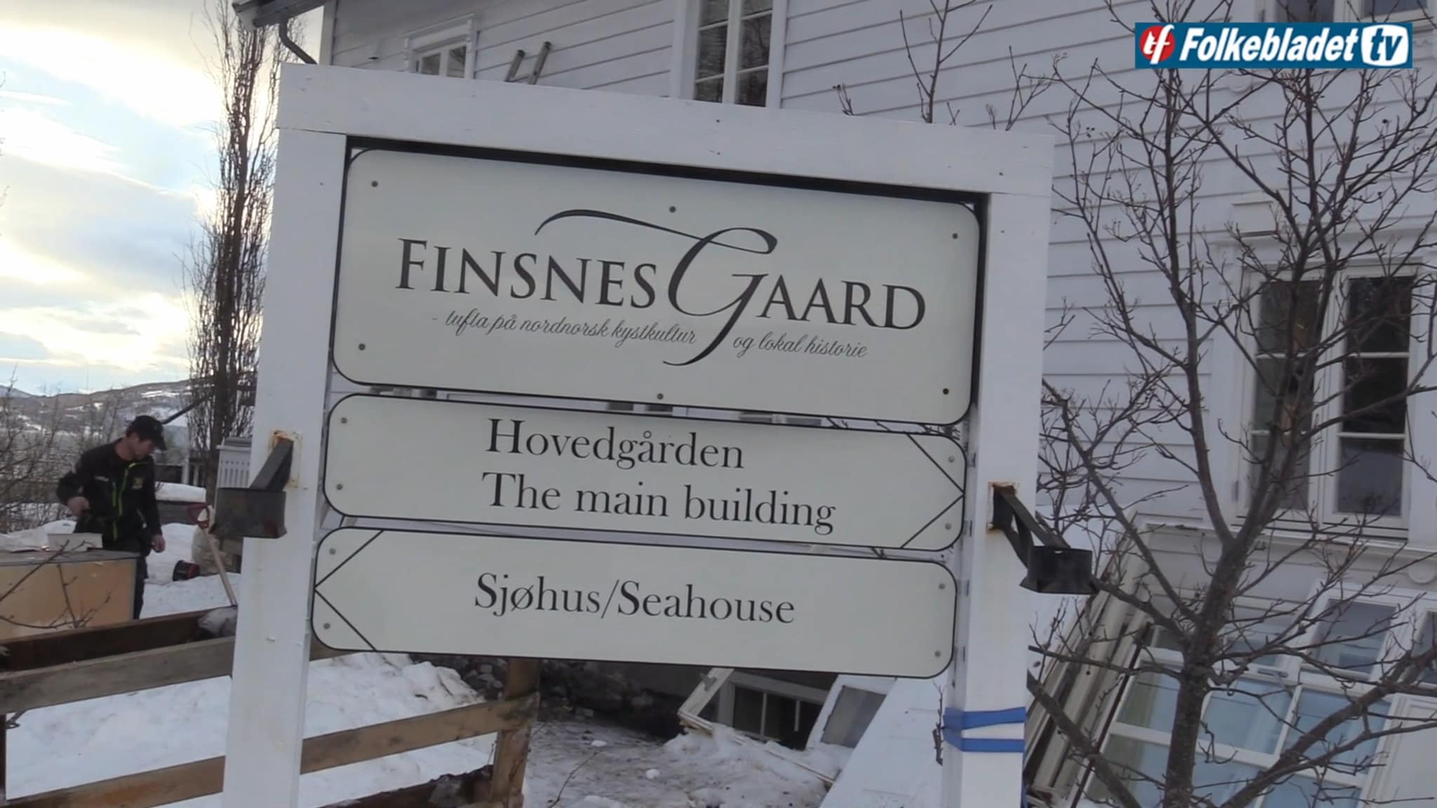 Ærverdige Finsnes gaard med nytt utseende