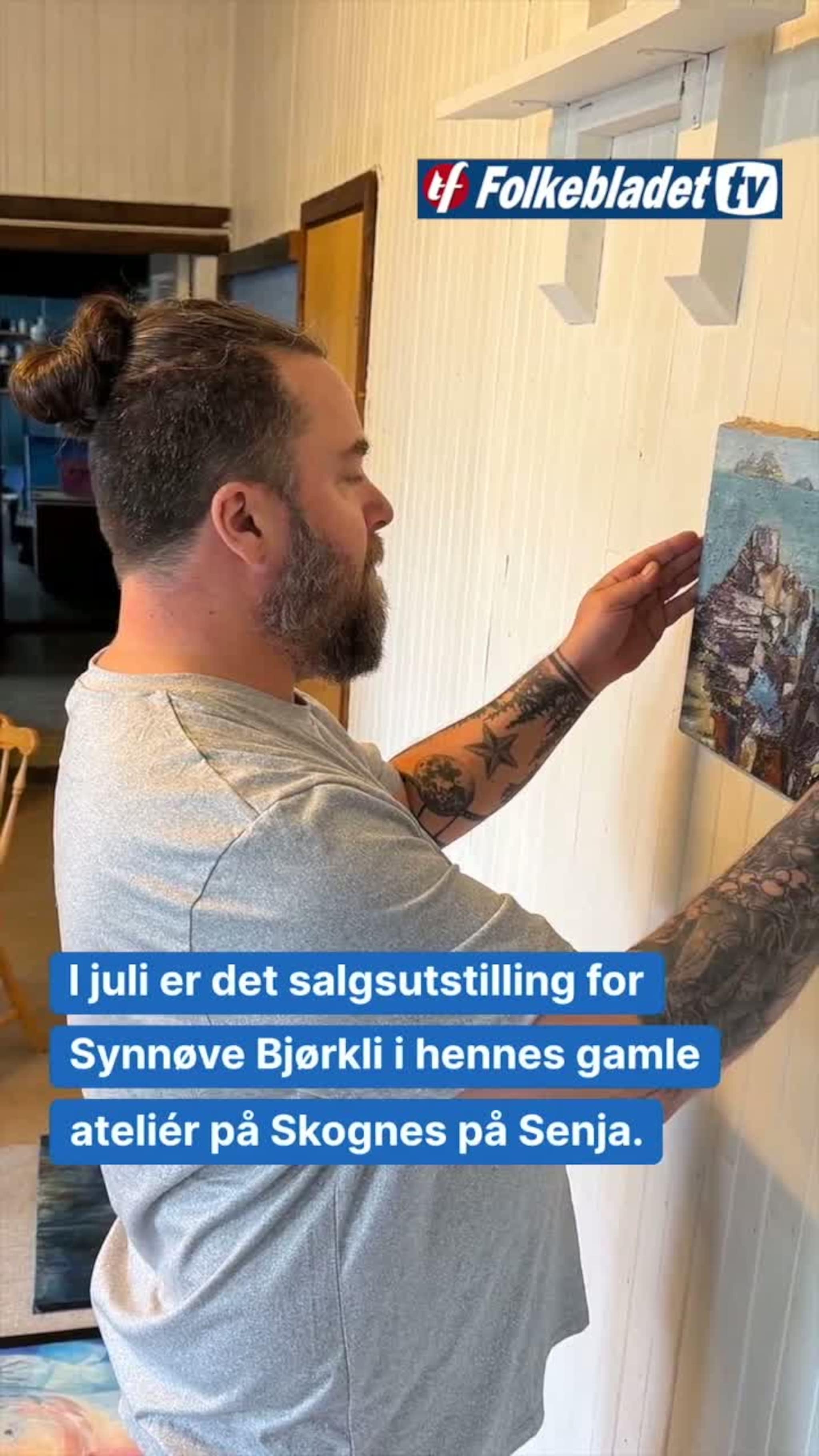 Minnes kunstner med utstilling